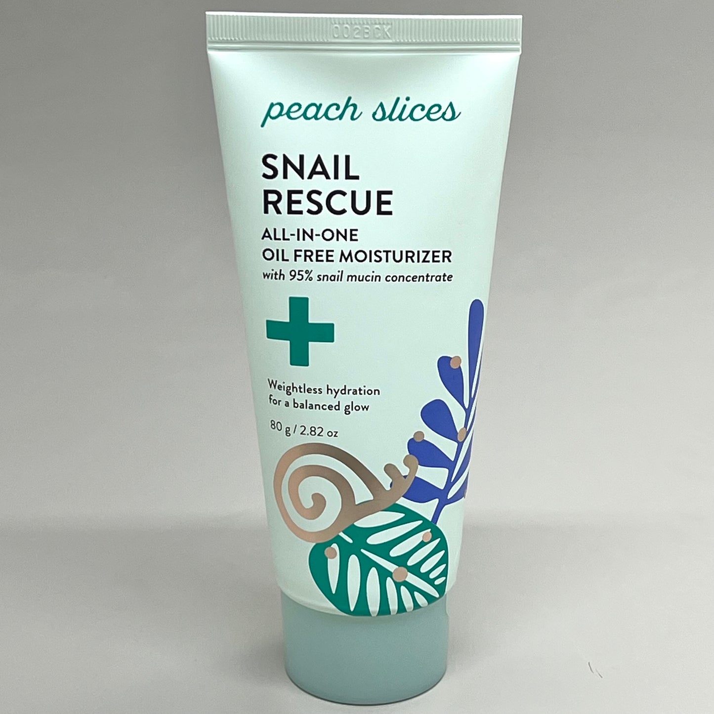 PEACH SLICES (2 PACK) Snail Rescue All-In-One Deep Oil-Free Moisturizer 2.82oz