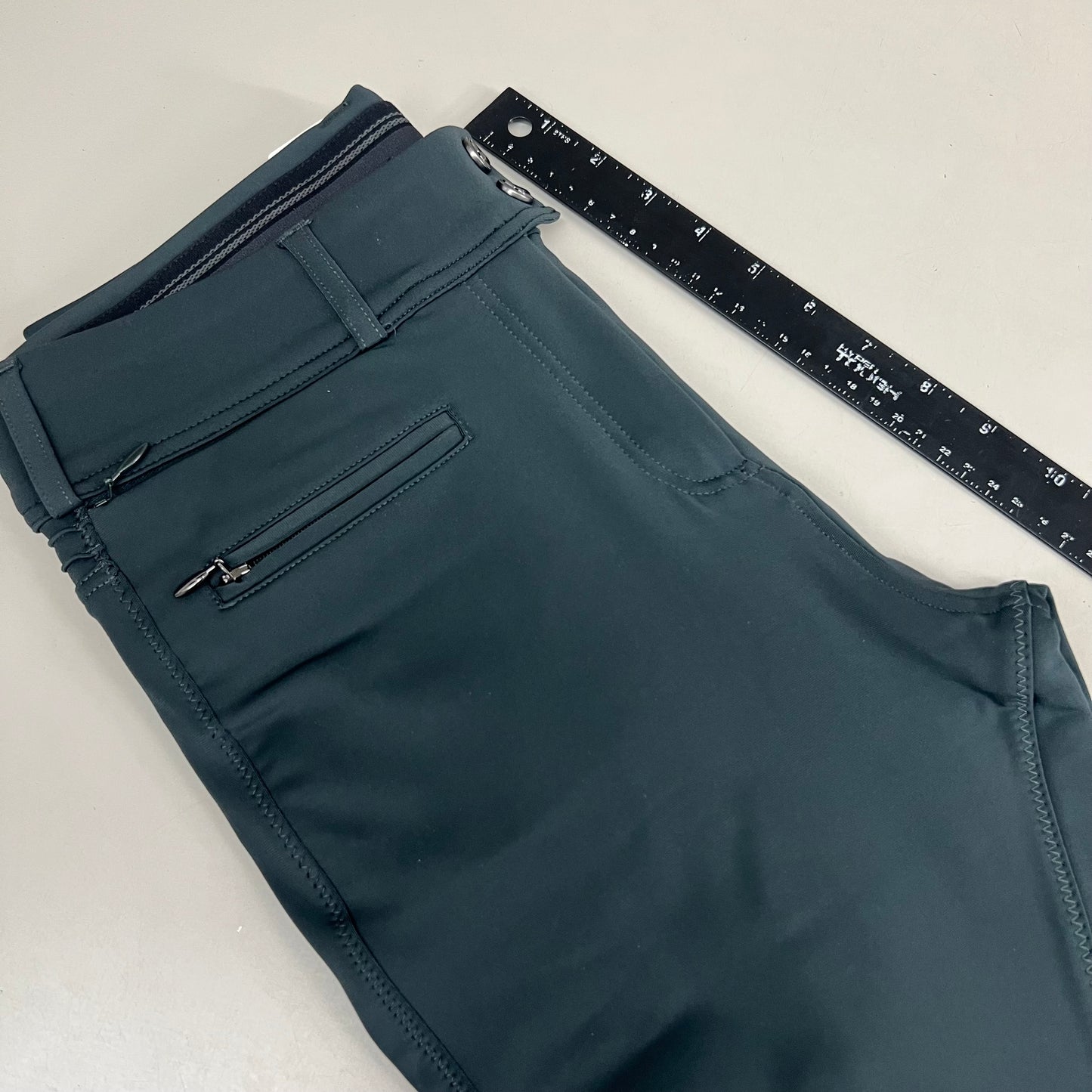 SAMSHIELD Clara Winter Equestrian Pants Women's Sz US 26, UK 8, FR 36 Moonless Night