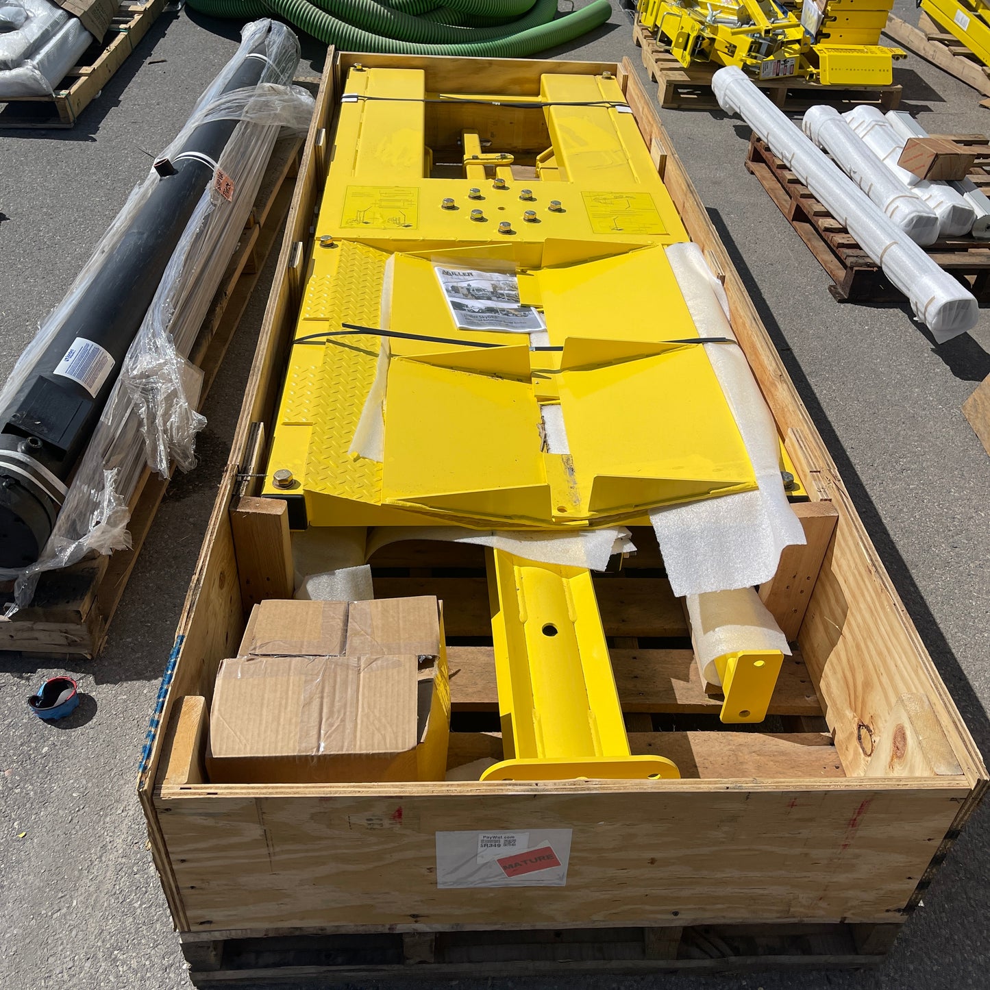 MILLER Overhead Rotational Boom Anchor System 14'-20' Telescoping Yellow SORBSYS by Honeywell