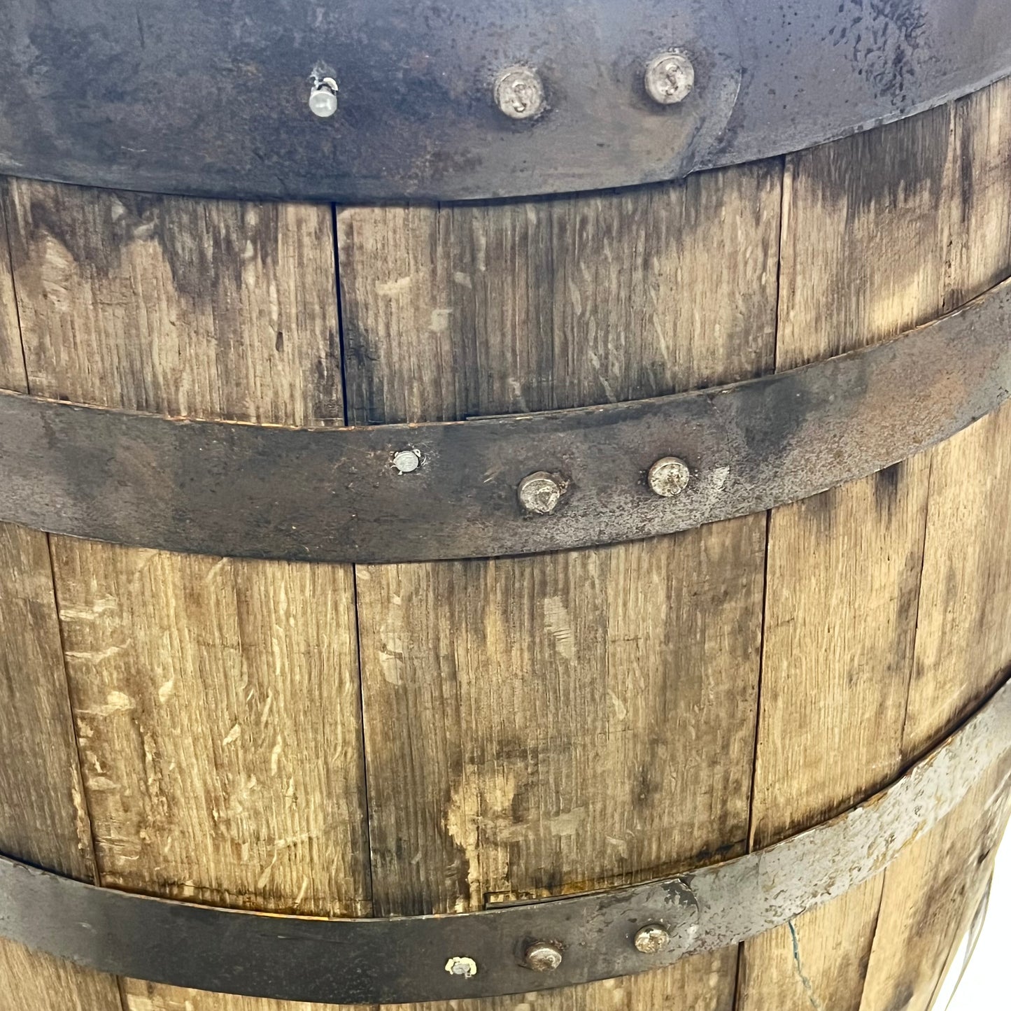 ZA@ HIGH WEST DISTILLERY Wooden Whiskey Barrel  30 Ga 35"x22"x22" Brown (Used)