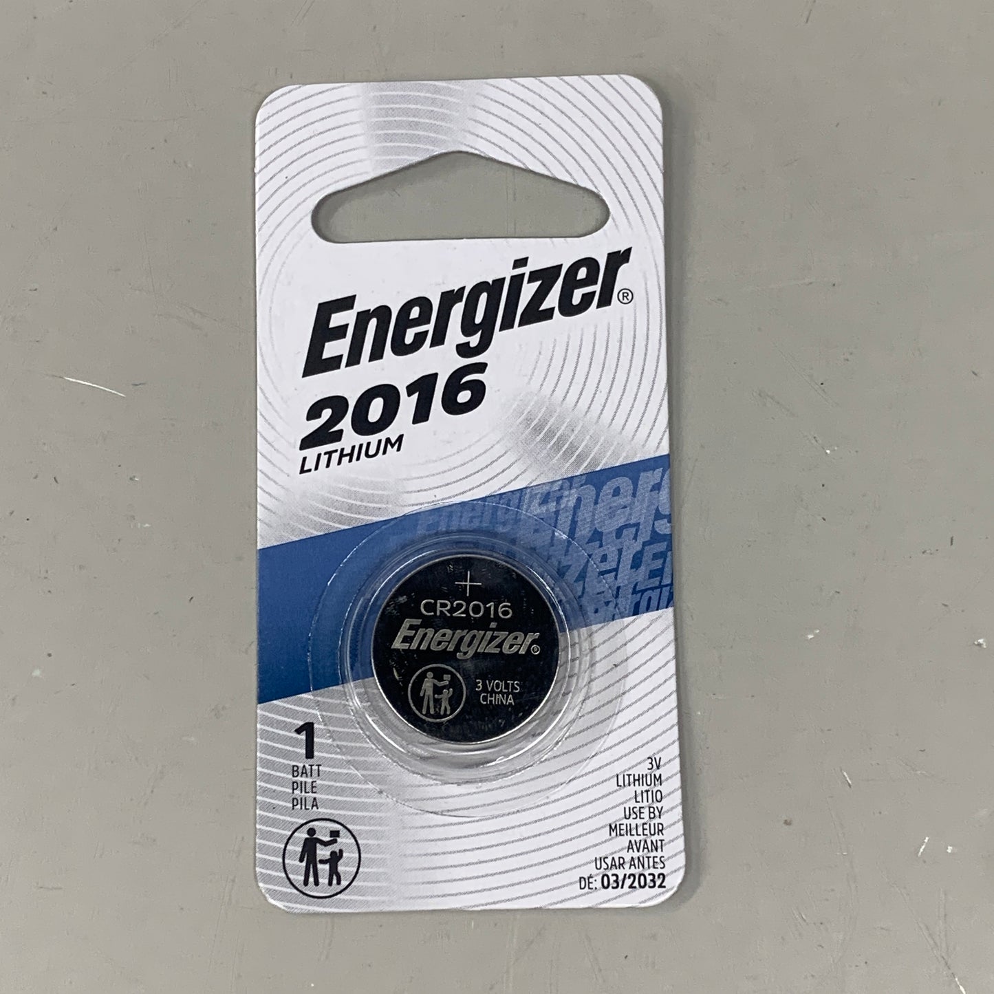 ENERGIZER (4 PACK) Lithium Coin 3 Volt 2016 Battery ECR2016BP