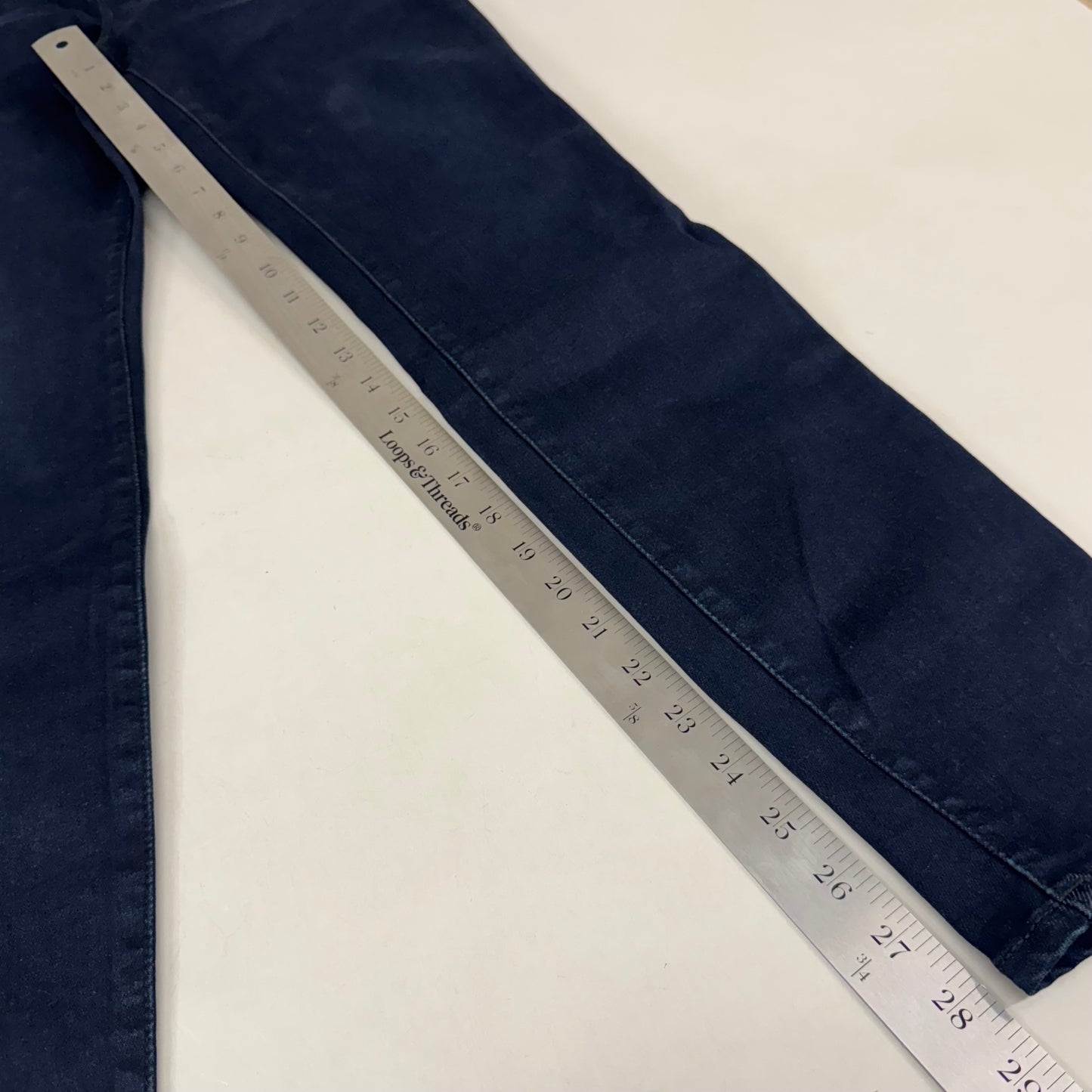 GOOD AMERICAN Good Legs Extra Stretch Jeans Women's Sz 6/12B DenethicBlue02 GLAF478AT