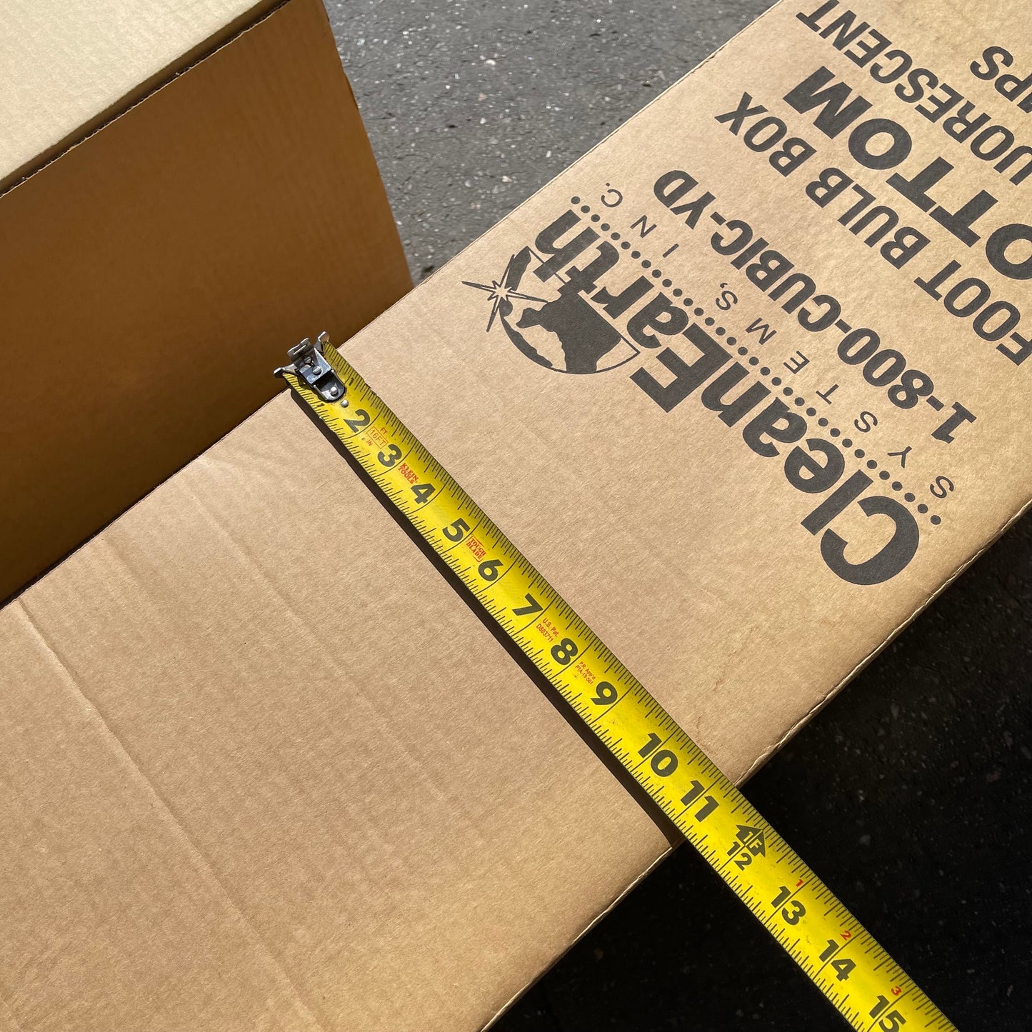 ZA@ Pallet of CLEANEARTH ( Pack) Bulb Cardboard Boxes for Fluorescent Lamps 8 ft (AS-IS)