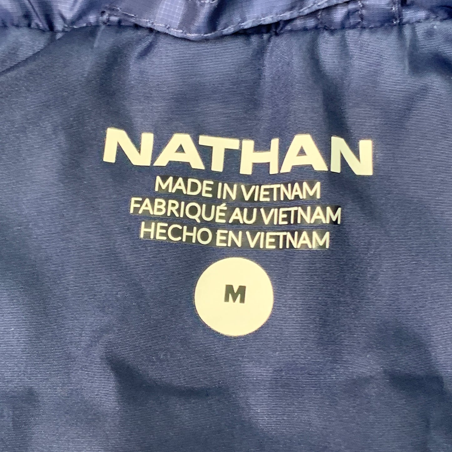 NATHAN Puffer Vest Pertex Running Women's M Peacoat NS50600-60135-M