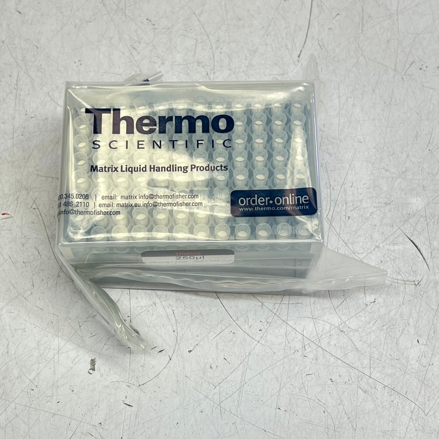 THERMO SCIENTIFIC (96 PACK) Integrity Filter Tips Sterile 250 µl 01528-002-00