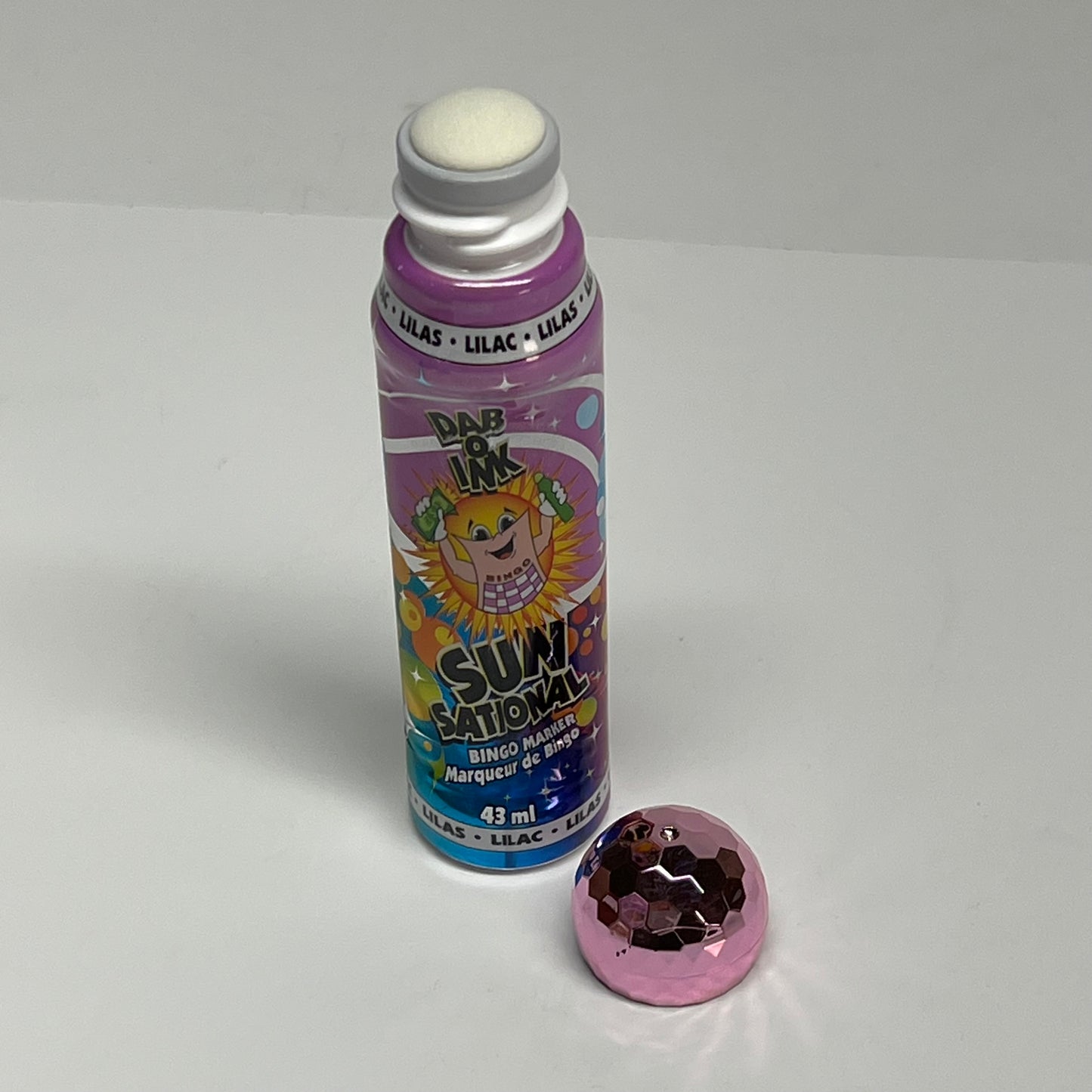 DAB O INK (12 PACK) Sunsational Bingo Marker Bright Ink 43ml/1.4 oz Lilac C26