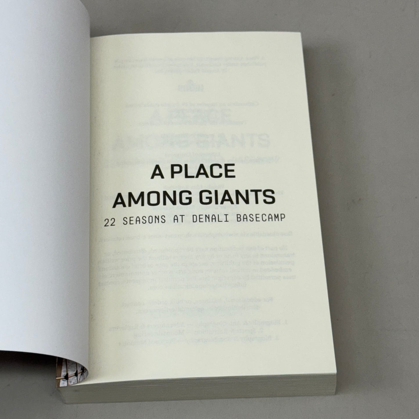 DAP BOOKS By Lisa Roderick A Place Among Giants 300Pages