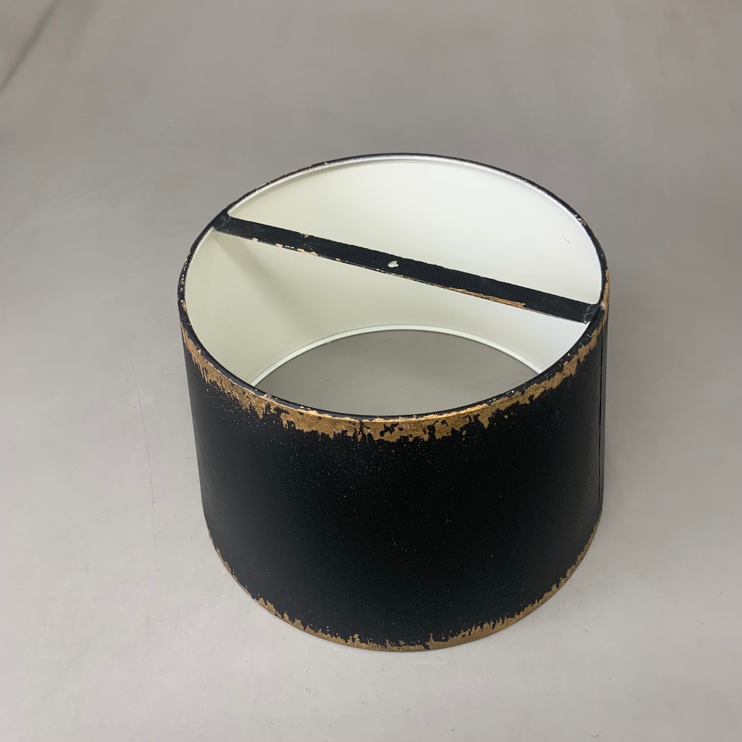 RAZ IMPORTS Antique Lamp w/ Shade 13.5" D X 26" H Black/Gold 4532219