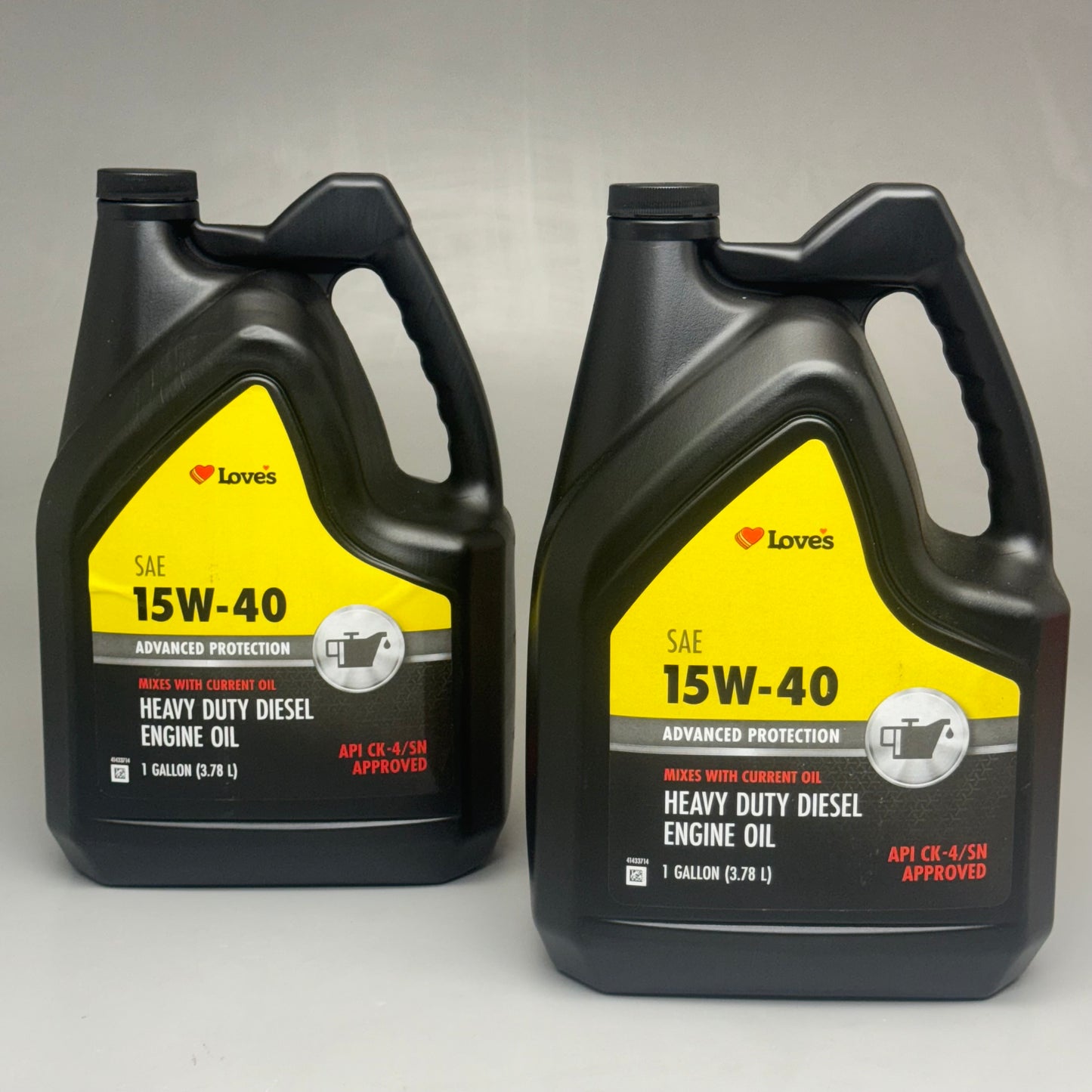 LOVES (3 PACK) 15W-40 Heavy Duty Diesel Engine Oil 1 Gallon