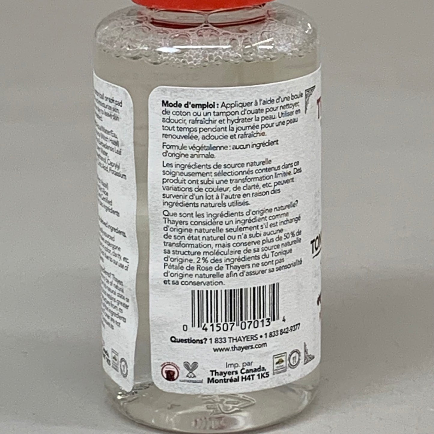 THAYERS (12 PACK) Alcohol-Free Witch Hazel Toner Rose Petal Scent  3 oz Clear K5019000