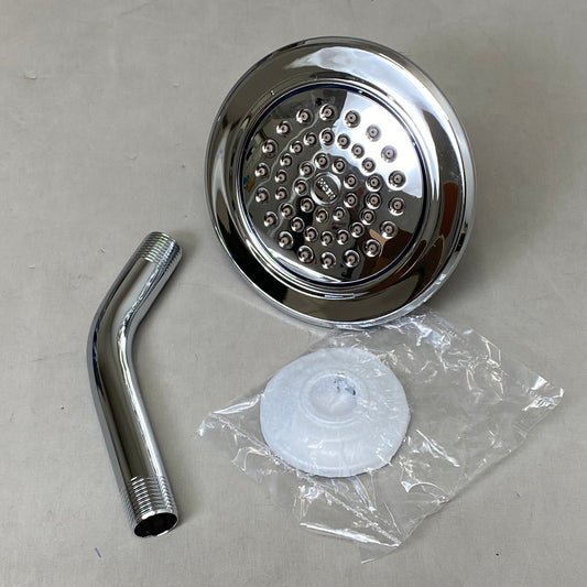 MOEN (3 Piece) Wynford Posi-Temp Shower Trim Kit 7.88"x7"x7" Chrome T4502