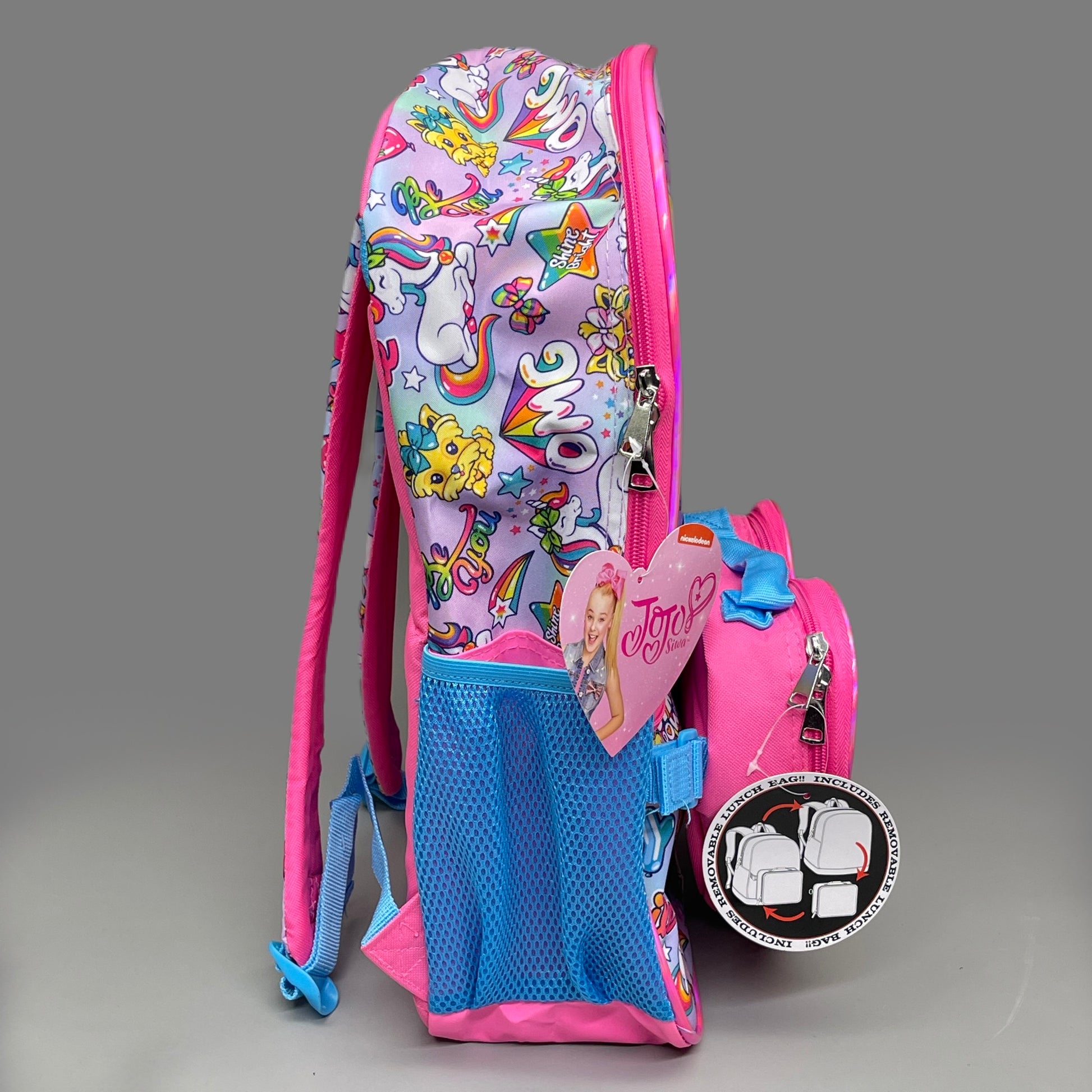 Lunch Bags Jojo Siwa Book Bag Set Unicorn Backpack Set Jojo Siwa