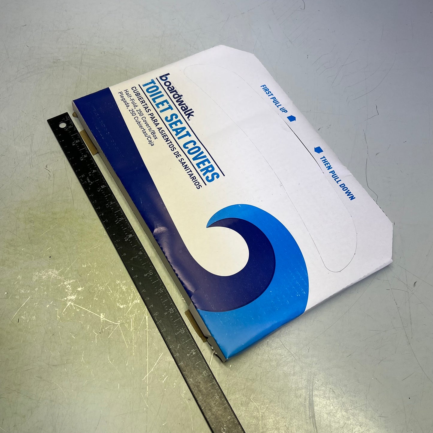 ZA@ BAORDWALK (20 SLEEVES OF 250) Toilet Seat Covers White  BWKK5000