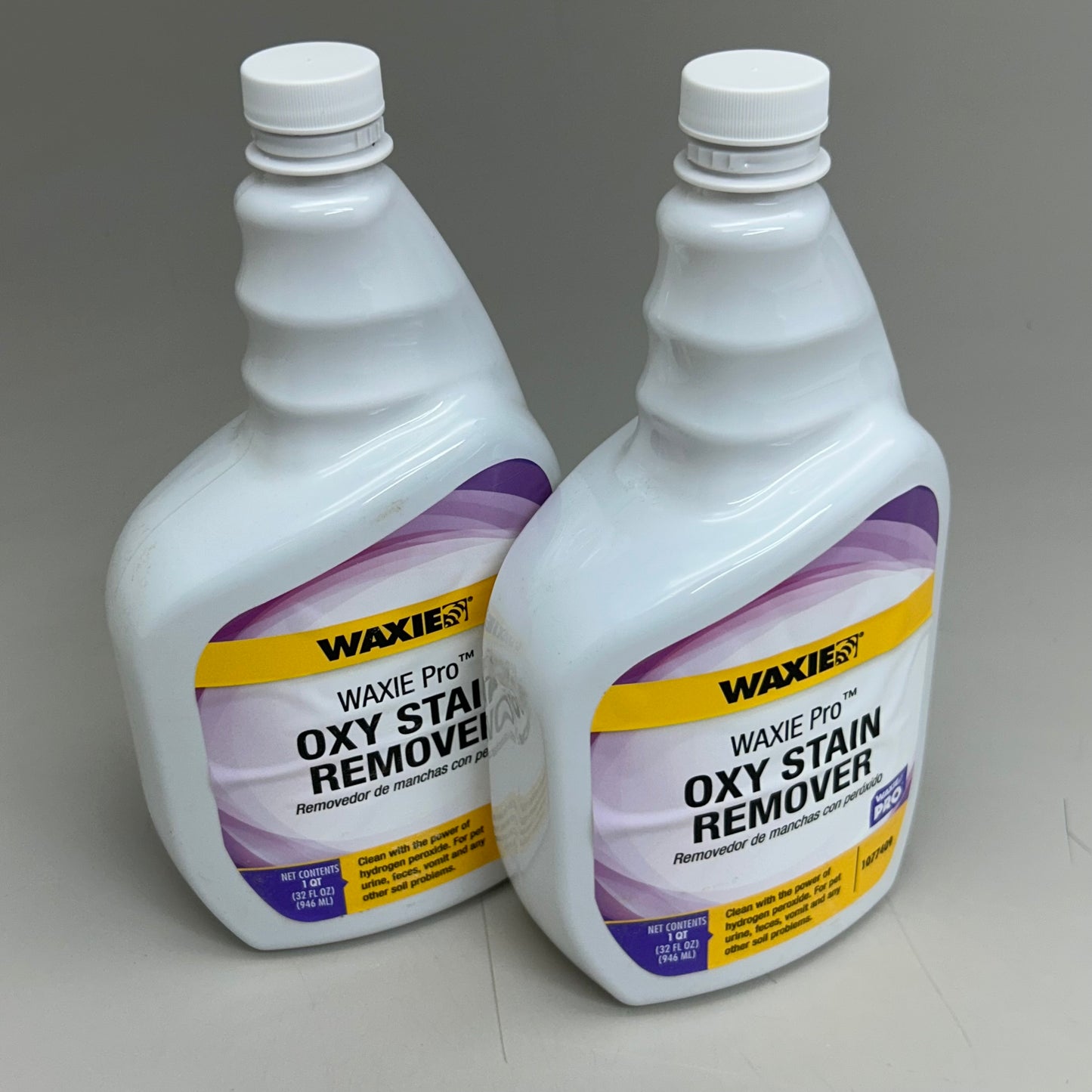 WAXIE PRO (2 Pack) Oxy Stain Remover for Pet Clean Up 32 Fl oz 1077409