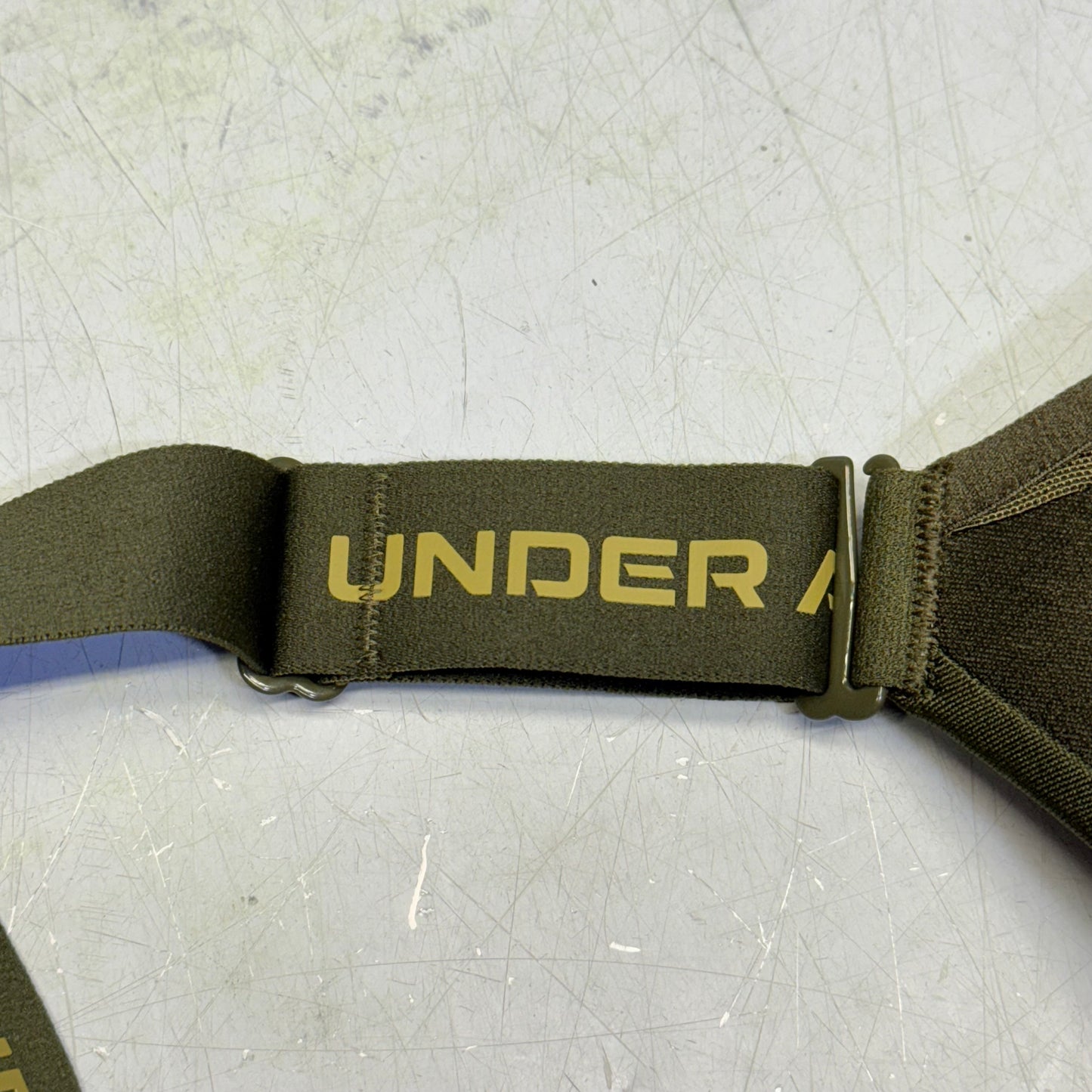 UNDER ARMOUR Infinity 2.0 High Sports Bra Fitted Women's Sz XL Cup(D-DD)Green