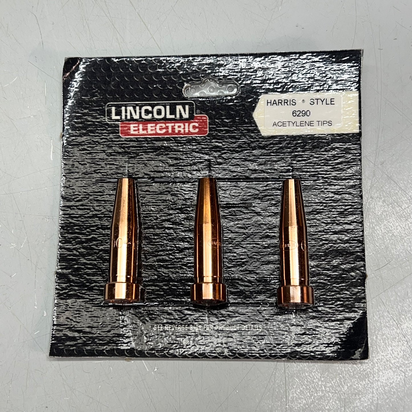 LINCOLN ELECTRIC (SET OF 3) Harris Style Cutting Tips Kit Combo #0, #1, #2 6290