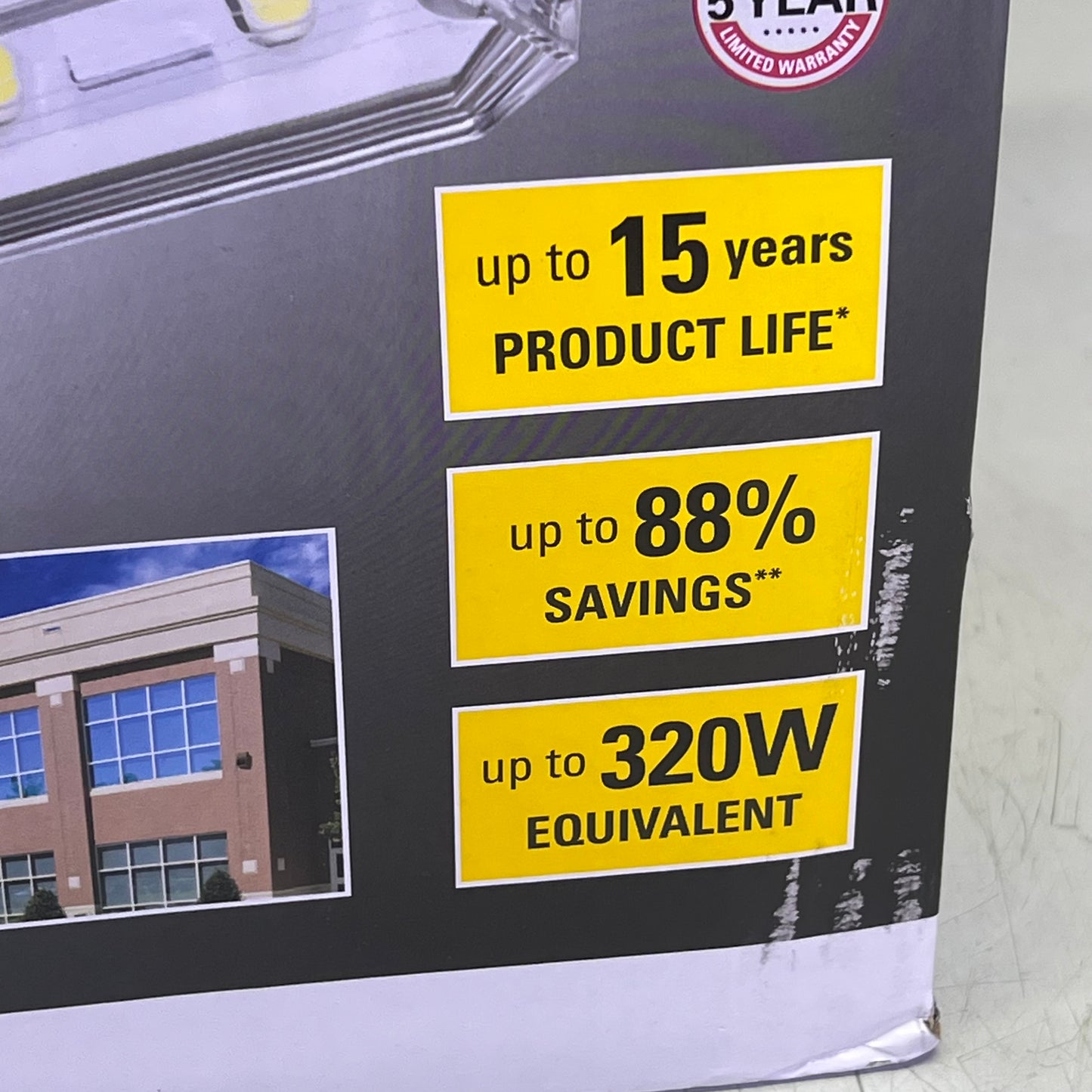 COOPER LIGHTING  Cross Tour Maxx LED Wall Pack 58W Carbon Bronze XTOR6BRL