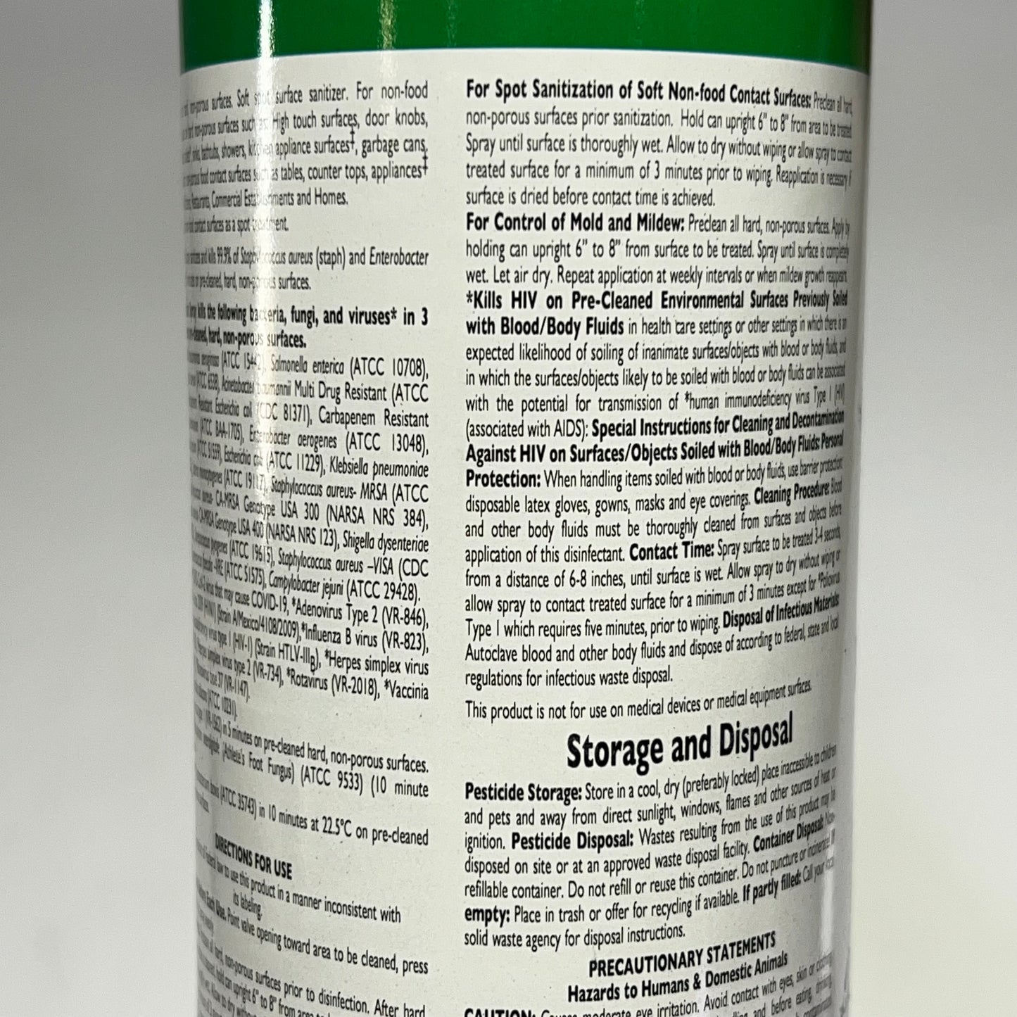 PRO LINK (2 PACK) Disinfectant Spray Multi Surface Disinfectant Lemon Scent 17oz