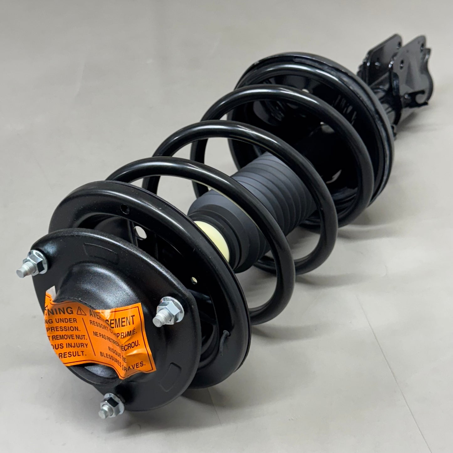 Toyota (2 Pack, Left/Right) Complete Strut Assembly For Toyota Corolla Black