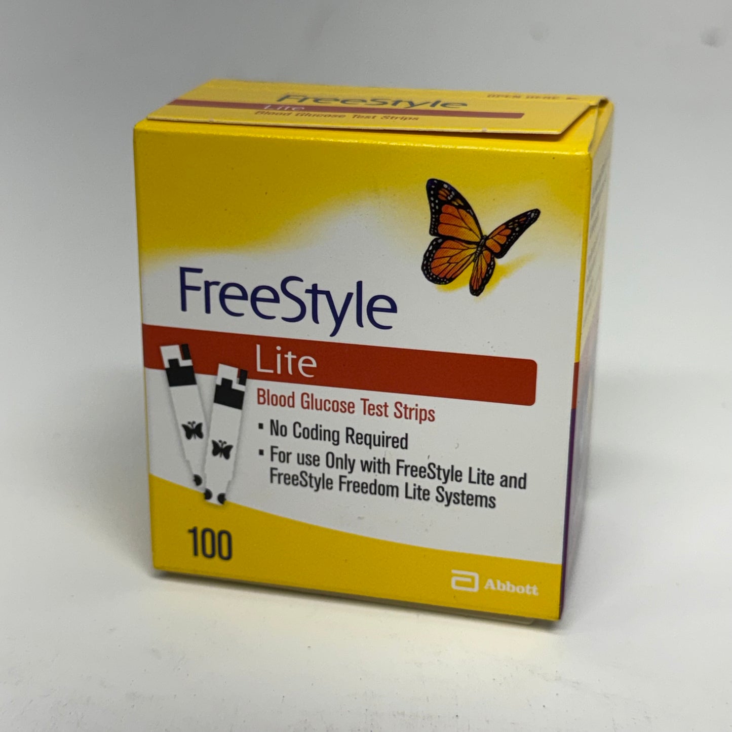 FREESTYLE (100 Strips) Blood Glucose Test Strips BB 02/28
