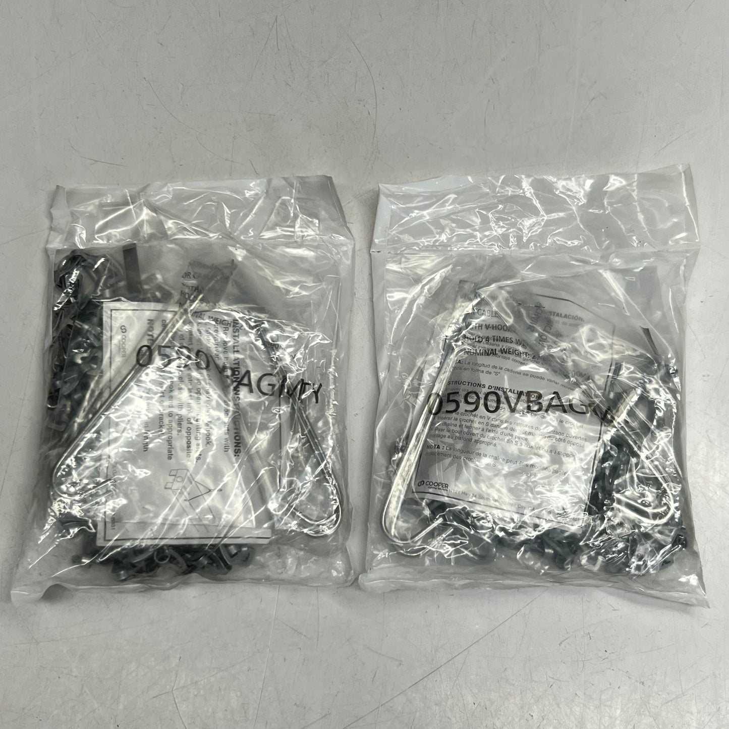 COOPER (2 PACK) Set of Chain Hangers AYC-CHAIN/SET-48-U