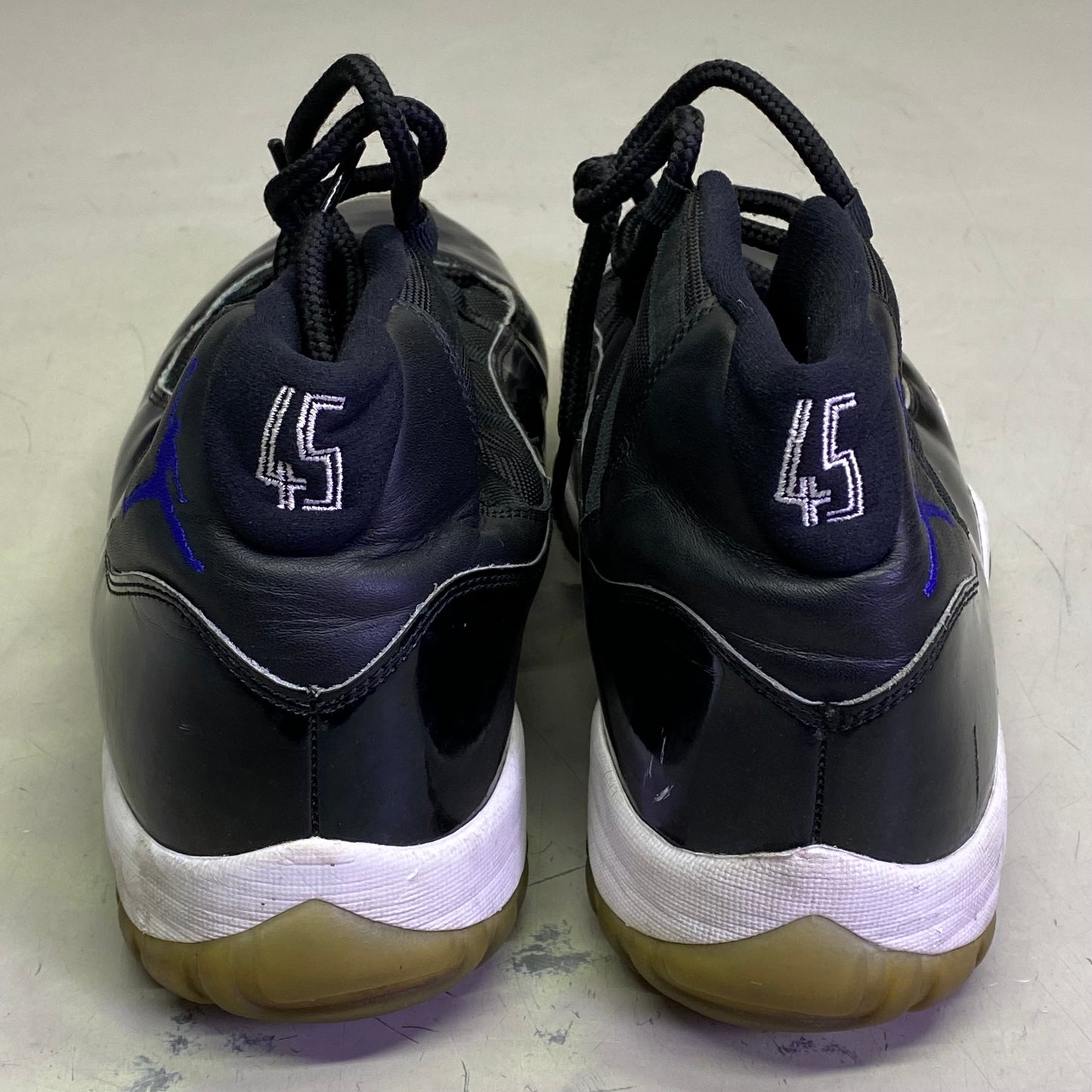 NIKE Air Jordan Space Jam 2016 Men's Sz 15 Black/White/Blue (Pre-Owned)