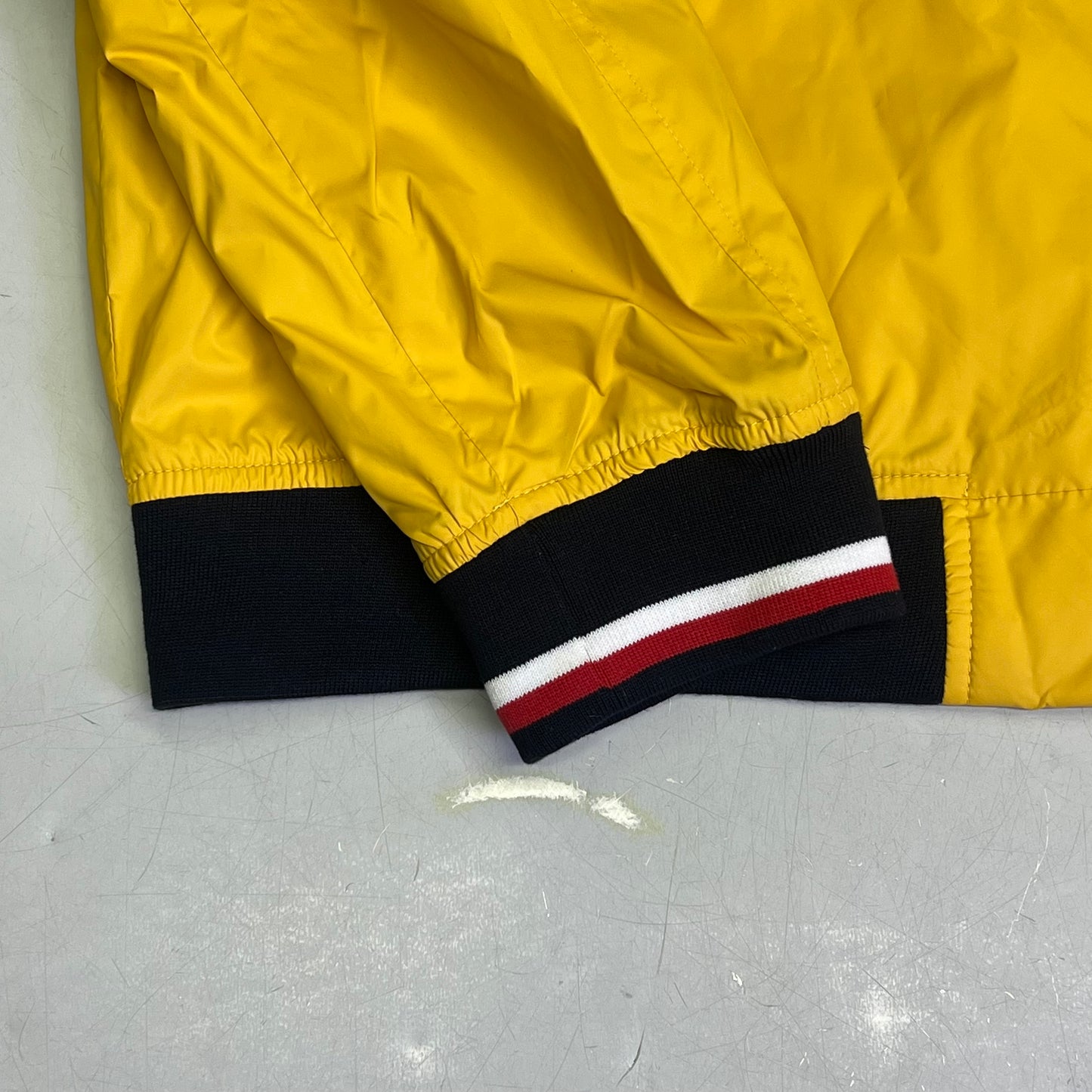 ZA@ TOMMY HILFIGER Spring Bomber Jacket Men's Sz XL Yellow 152AP680