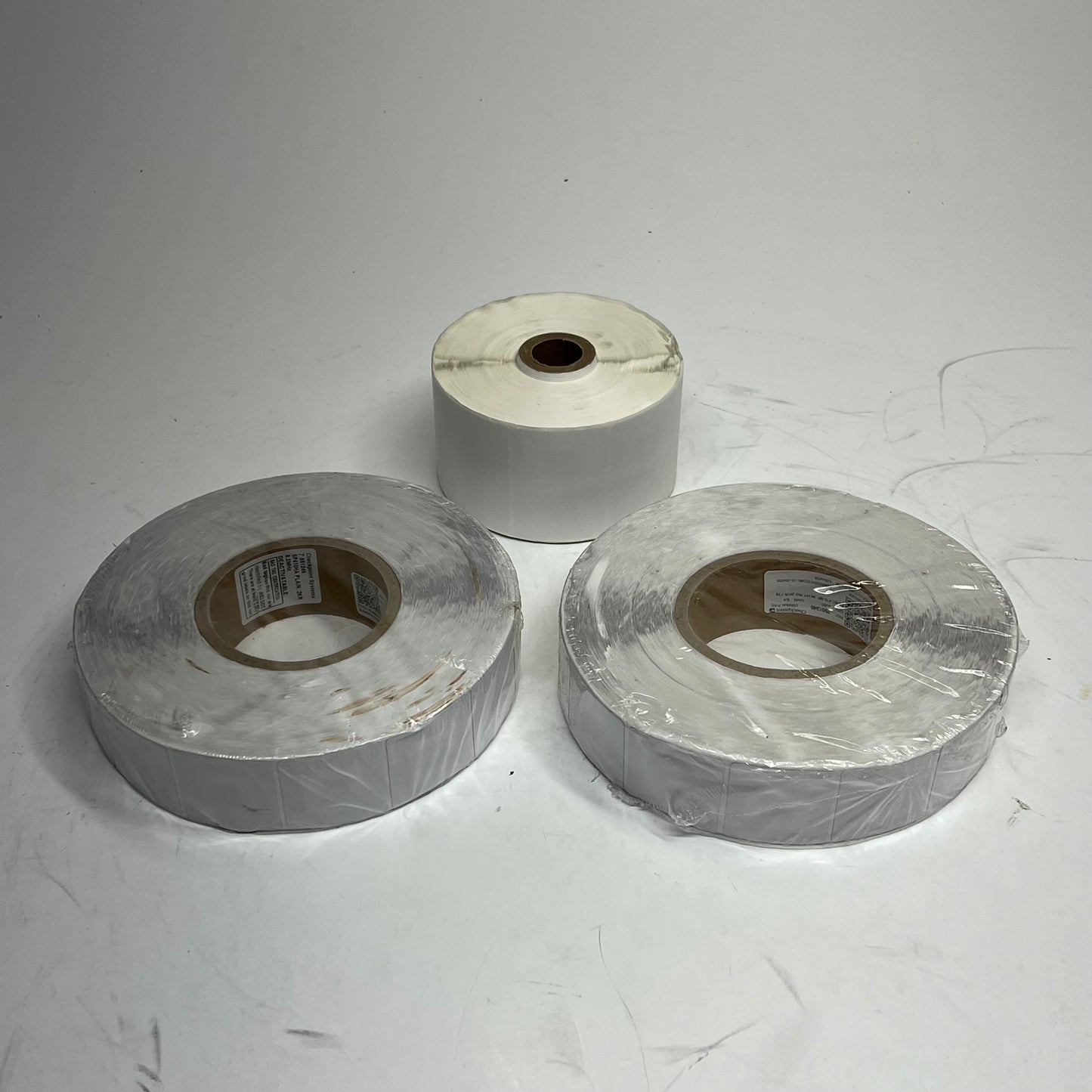 ZA@ (LOT OF 4) Adhesive Sticker Labels  2.5"x2" White