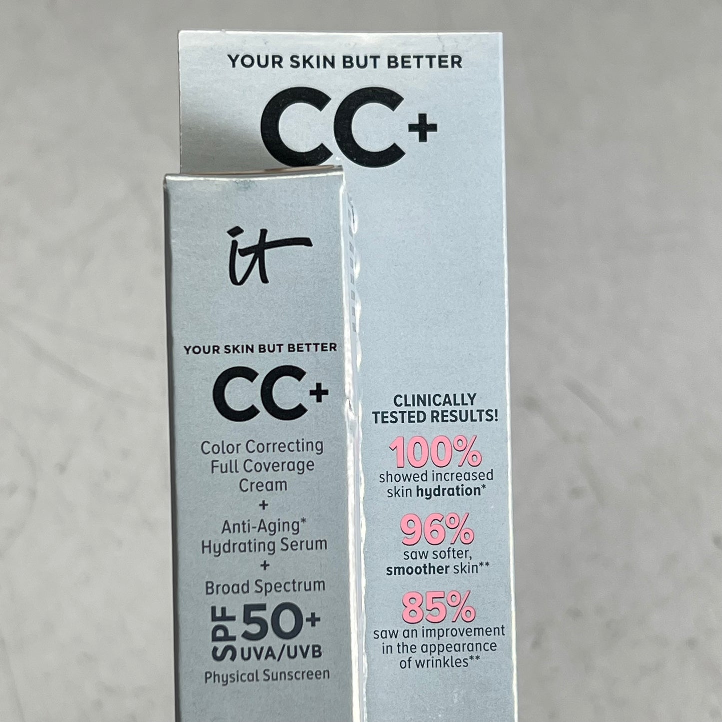 IT COSMETICS Cc+ Cream Full Coverage Correcting Foundation W/ Spf 50+.406oz Rich