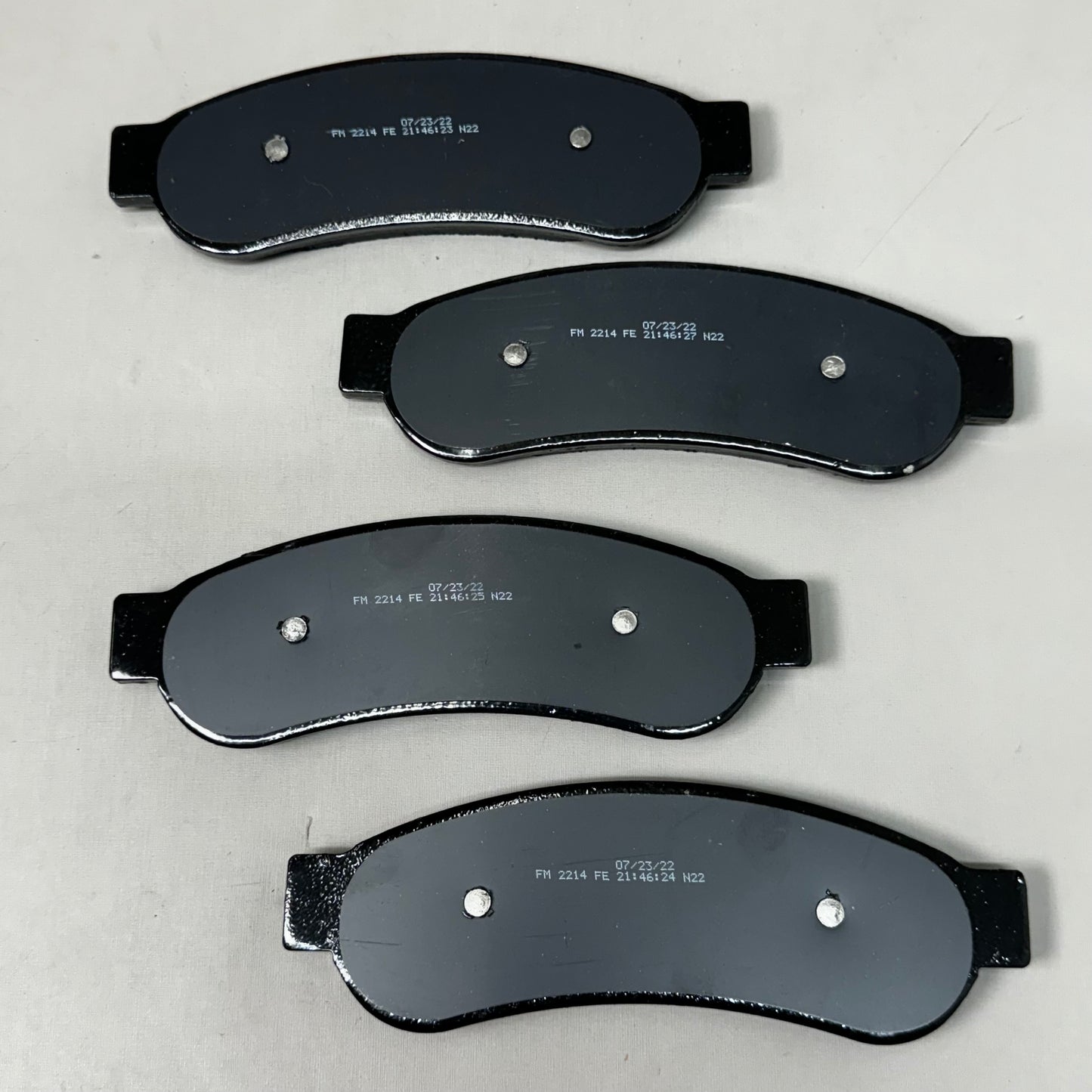 WAGNER SD SevereDuty Disc Brake Pad Set 7" x 2" Black SX1334A