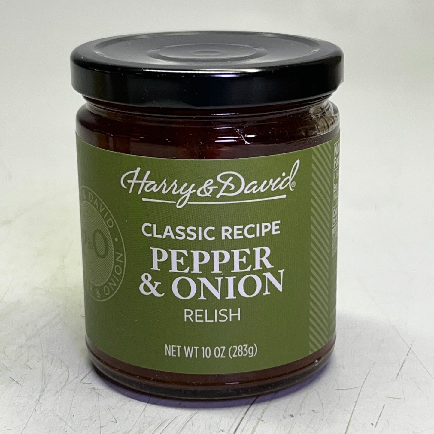 ZA@ HARRY & DAVID (4 PACK) Pepper & Onion Relish 2Lbs / 7 oz D
