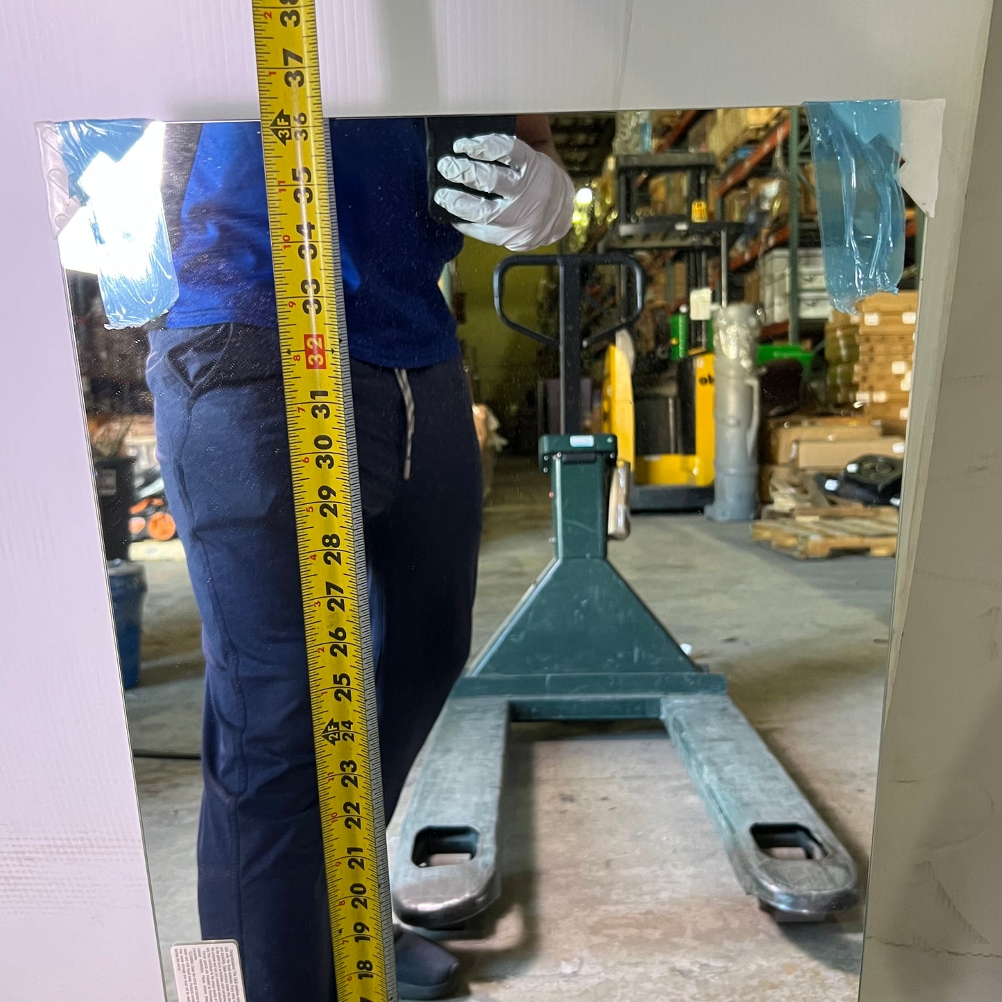 ZA@ ZACA Medicine Cabinet Glass (AS-IS, Boken)