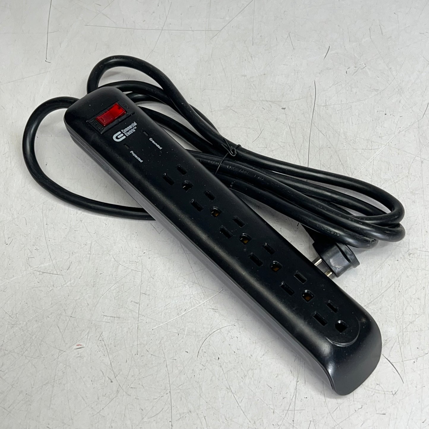 ZA@ Lot of 6 Assorted Power Supply, Extension Cords, Charging Cable & Box