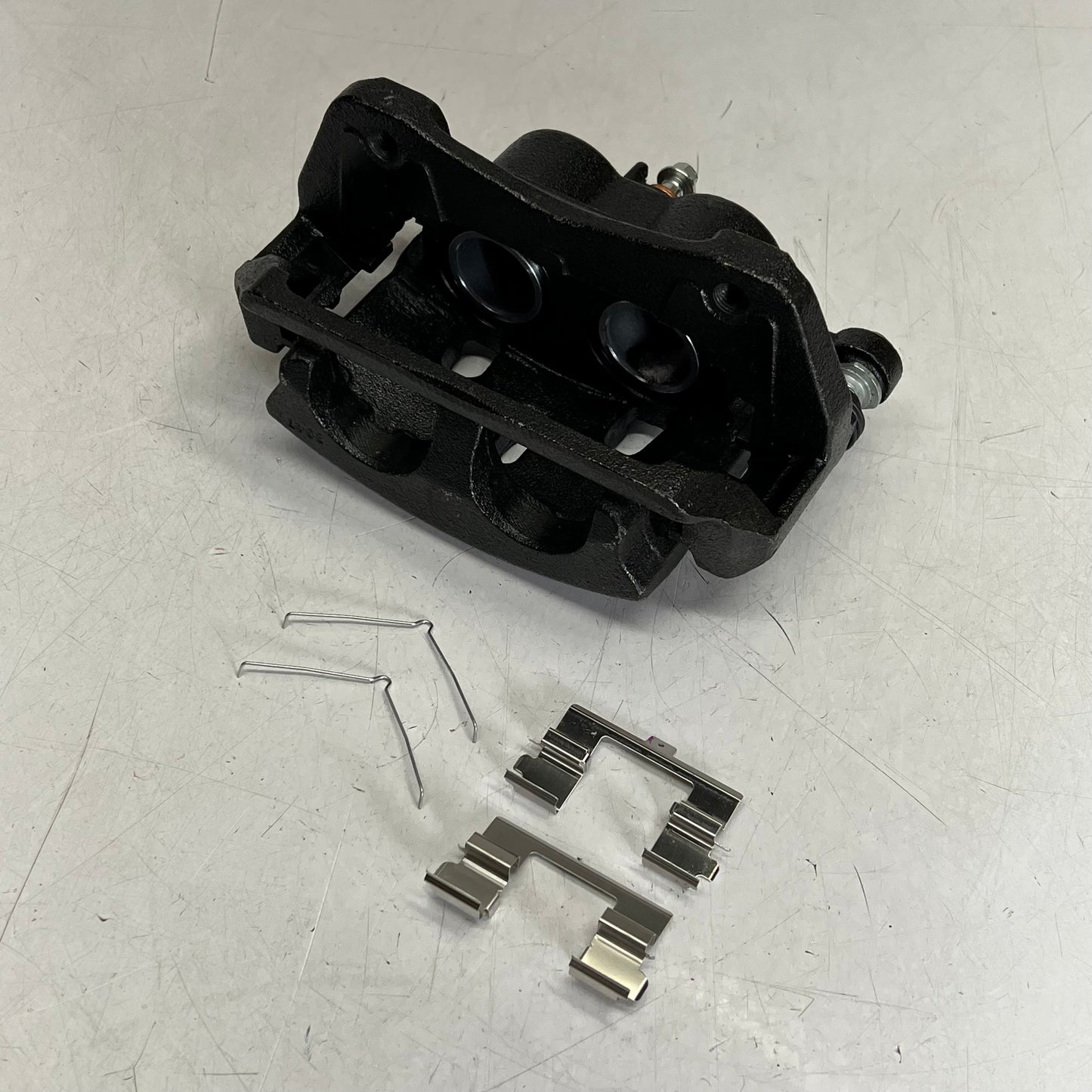 ADPATIVE ONE Brake Caliper Dual Piston Floating Remanufactured Black 2168XA