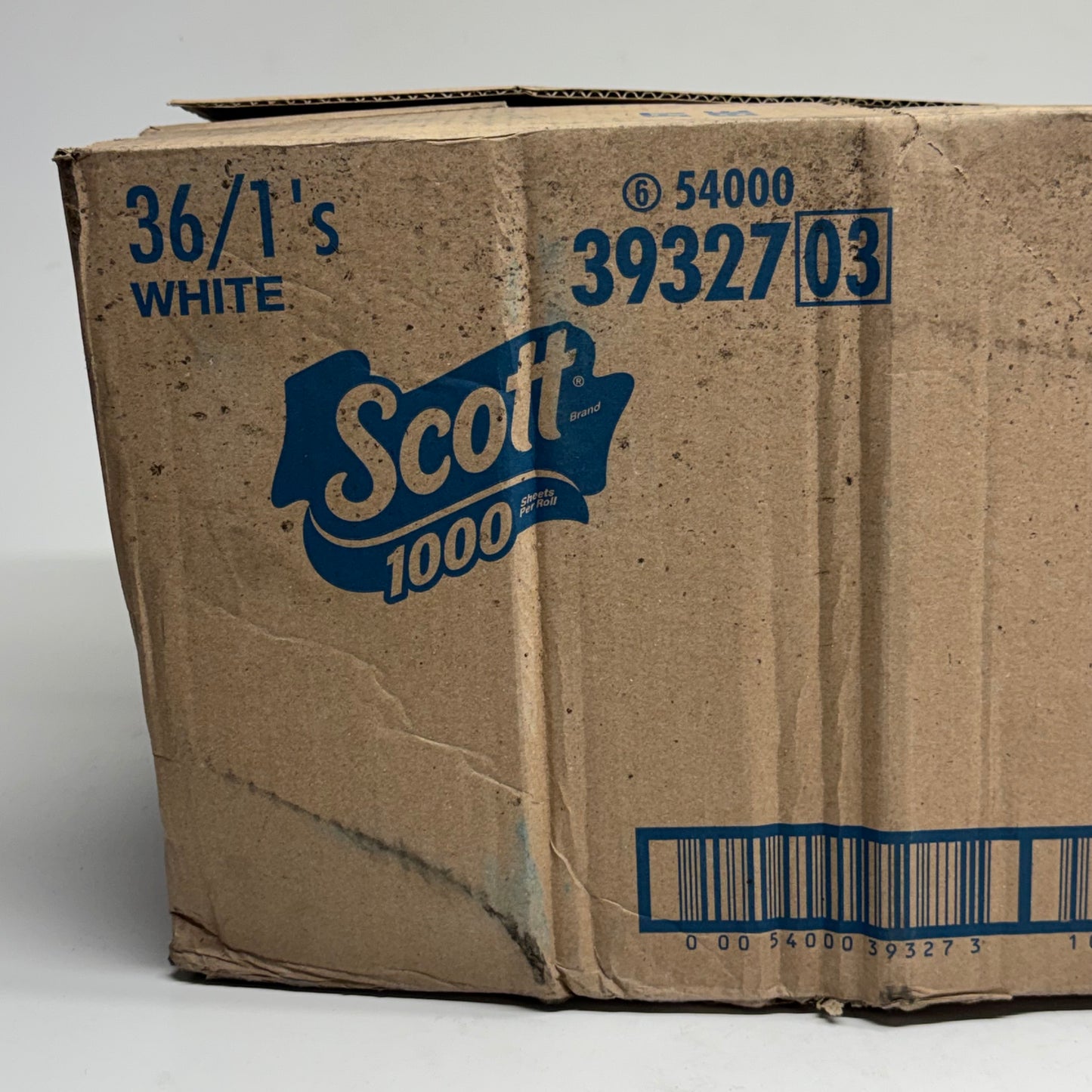ZA@ SCOTT (36 PACK) Bath Tissue Single Roll 39327 (AS-IS, Some Rolls May be Slightly Damaged)