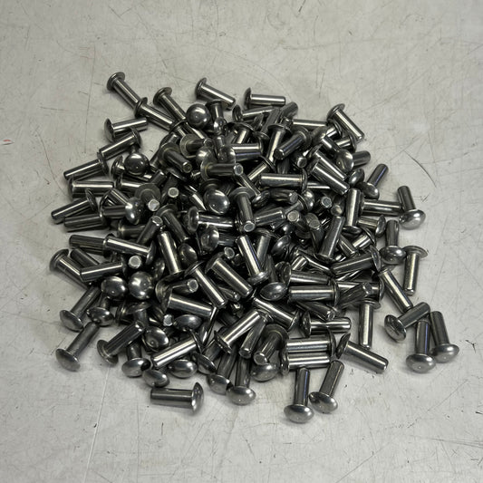AURORA (268 Each) Univ Head Aluminum Rivet Sz 1/4" x 3/4", Grey RVT1-268