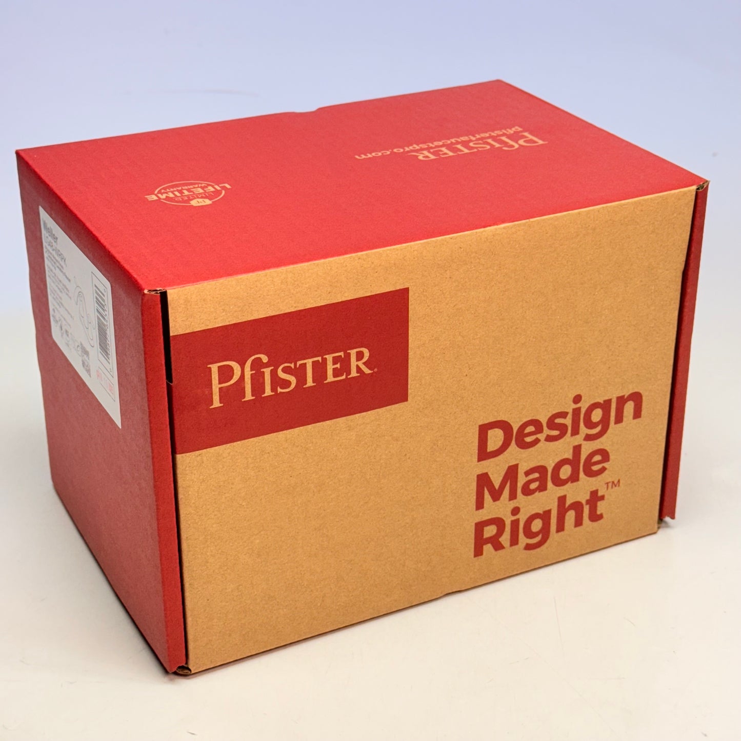 PFISTER Centerset Lavatory Faucet W/ Pop-Up 4" Brushed Nickel LG48-WRPK