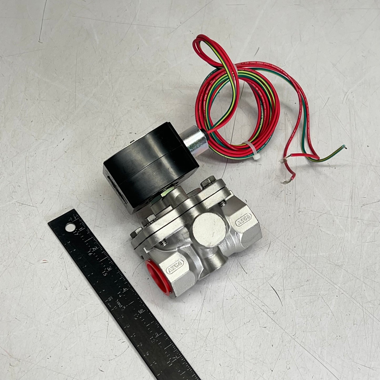 ASCO Low Temperature Gas Shutoff Valve Peak & Hold Design 24/DC INT HV298568012