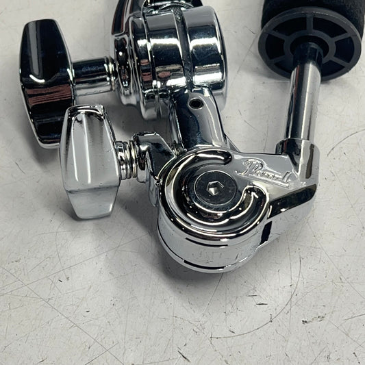 PEARL Short Cymbal Holders For Drum Set Rack 7/8" Diameter Chrome CH-830S