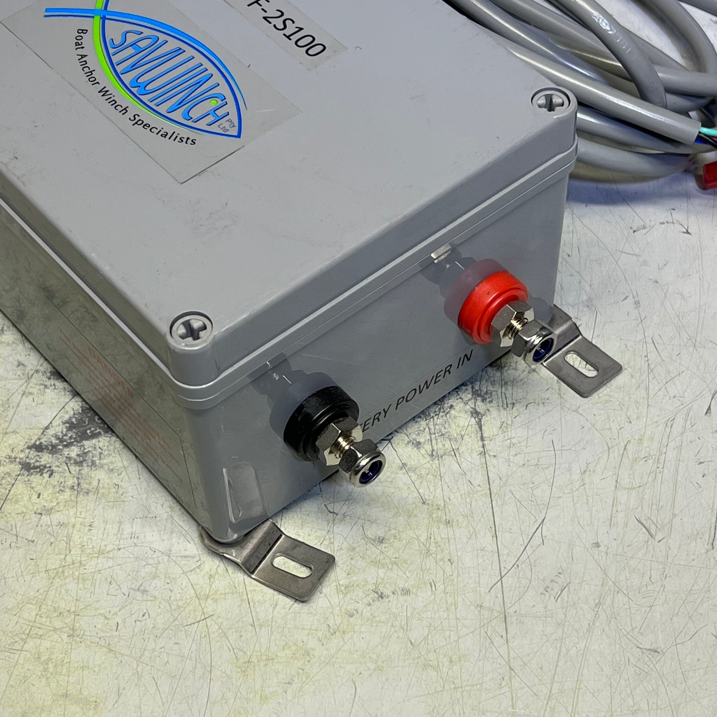 SAVWINCH Electronic Fast Fall System Mechanical Clutch Free Grey EFF-2S-100