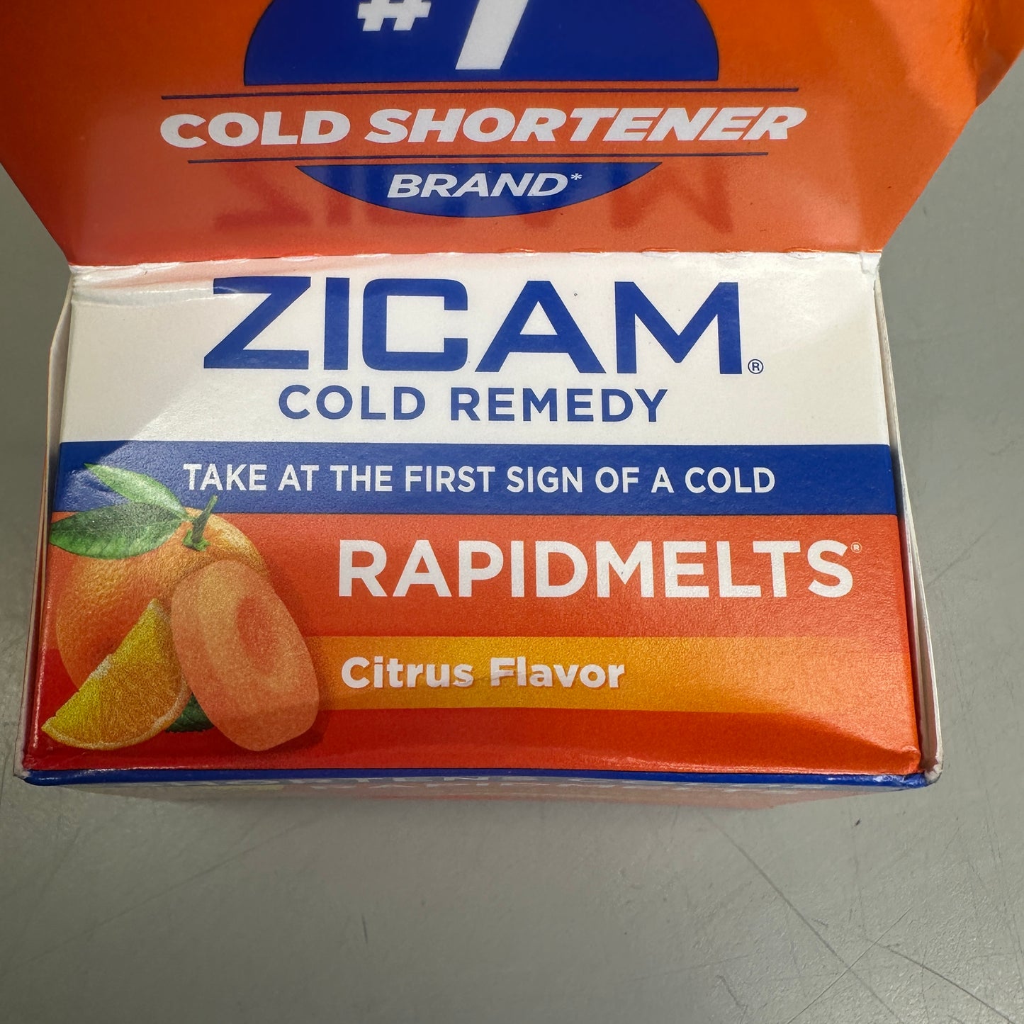 ZICAM Cold Remedy RapidMelts 25 Tablets Citrus Zinc Formula