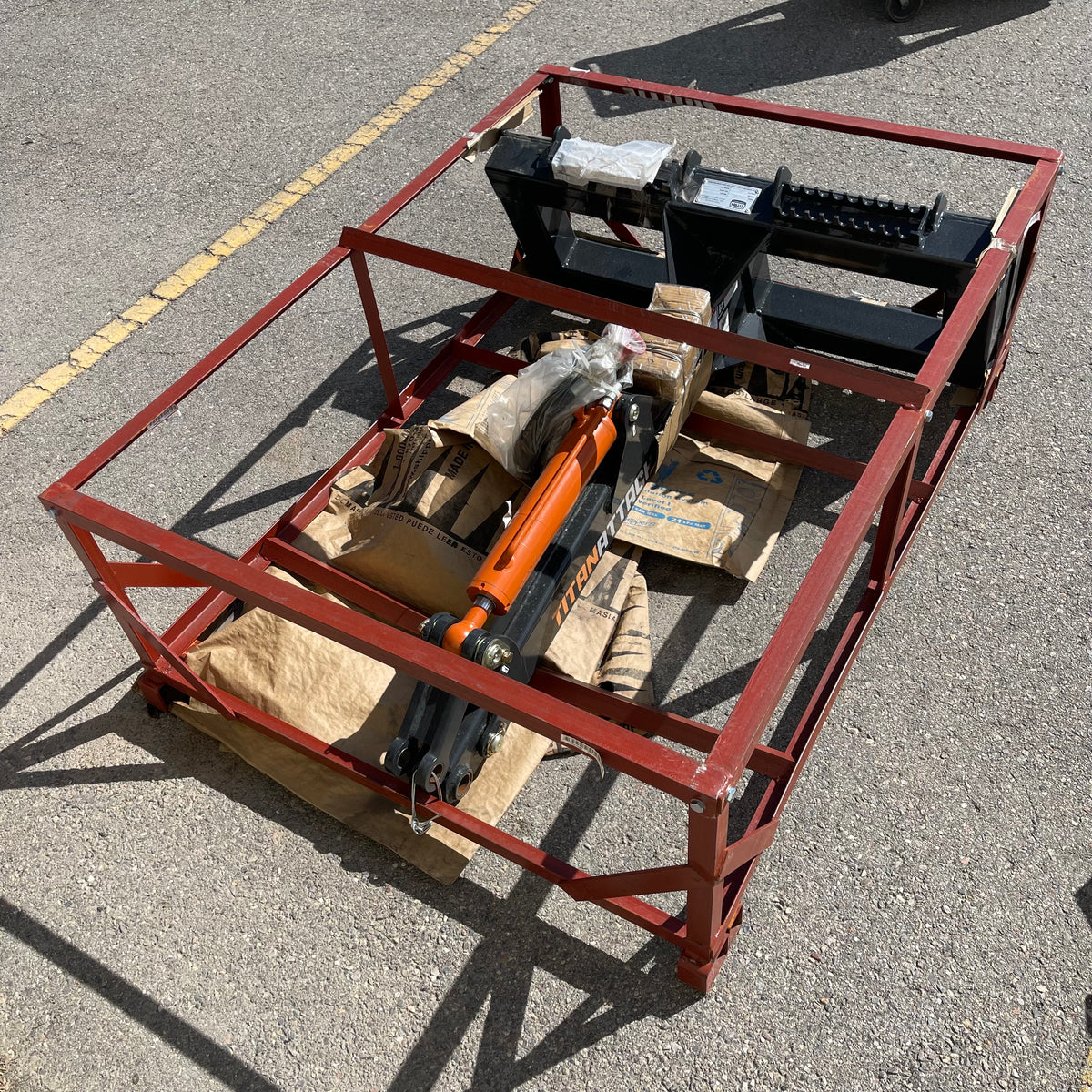 TITAN ATTACHMENTS Skid Steer Fronthoe Attachment 123120