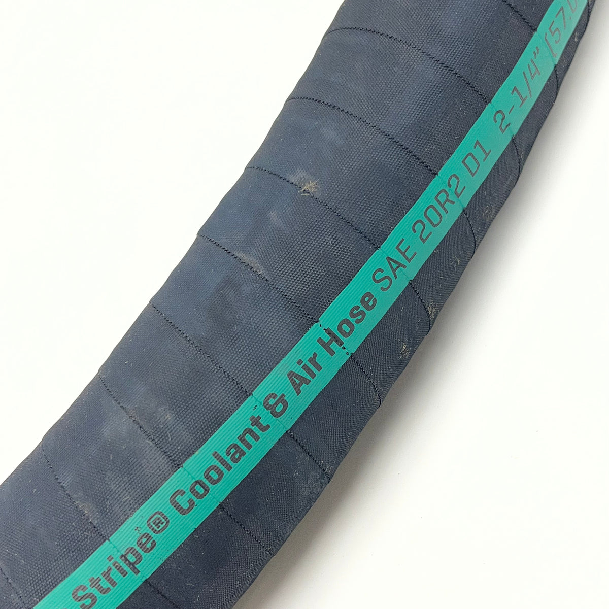 GATES Green Stripe Coolant Hose For Fwd & White 2 1/4" X 5' Black/Green 24936