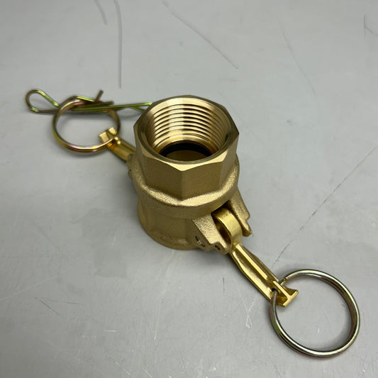 DIXON Cam And Groove Hose Fitting 1" Brass BR-D100