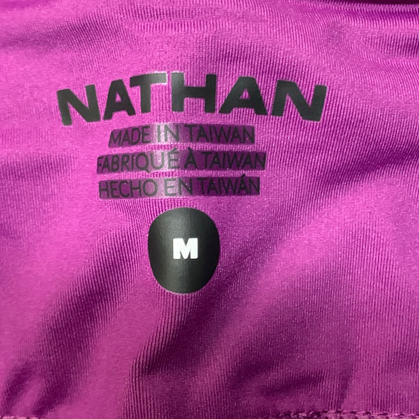 NATHAN Interval 3" Inseam Bike Short Women's Plum Size M NS51040-70030-M