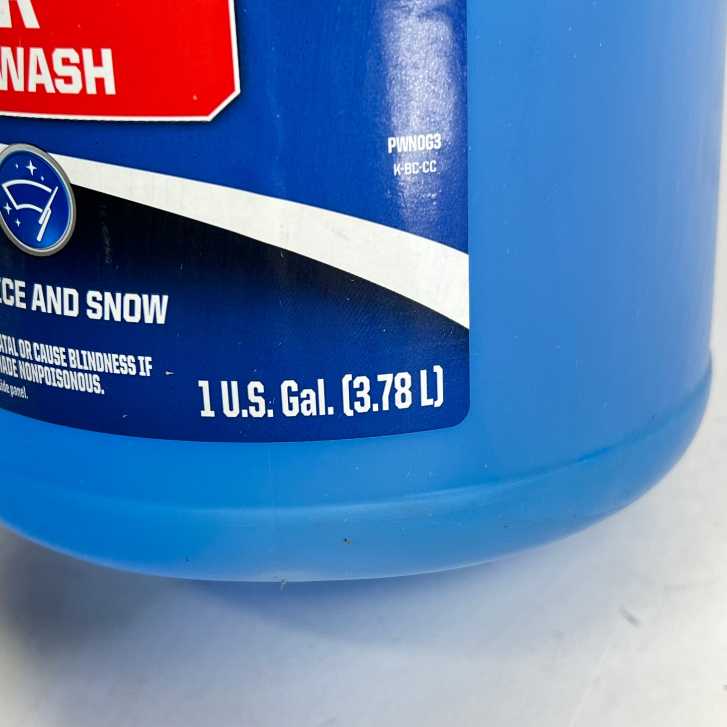 ZA@ PEAK (2 PACK) De-icer Windshield Wash Streak Free -20˚F Blue PWN0G3