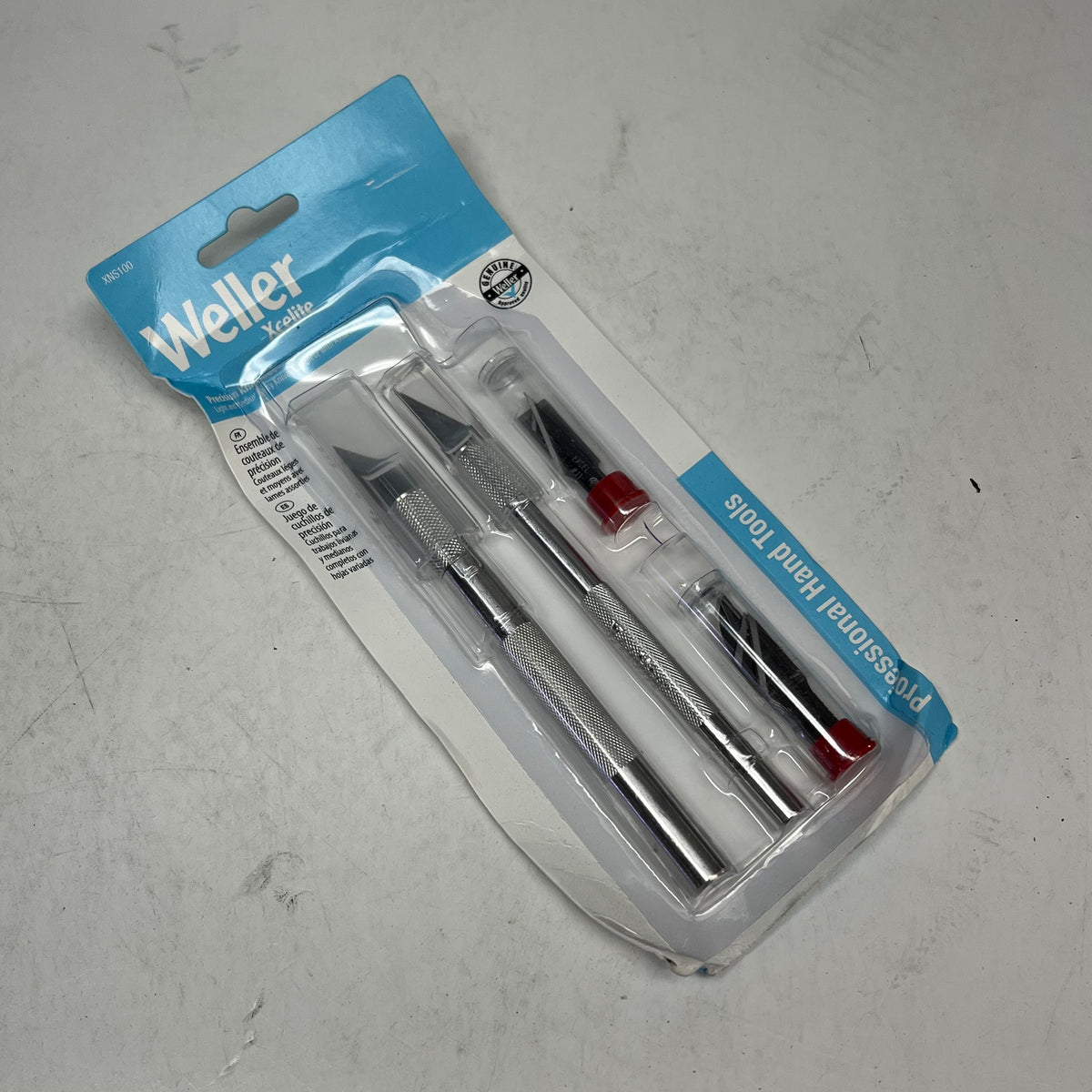 WELLER (2 PACK, 3 EACH) Xcelite Professional Hand Tools Pression Knife Set XNS|100