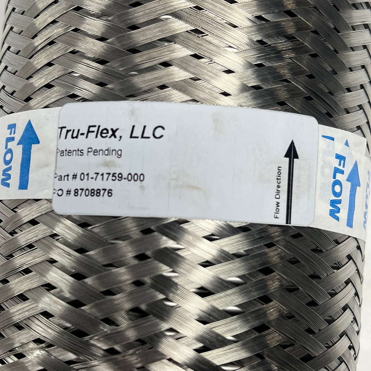 TRU-FLEX  Exhaust Bellow Tube  14" 5" Dia Silver 01-71759-000