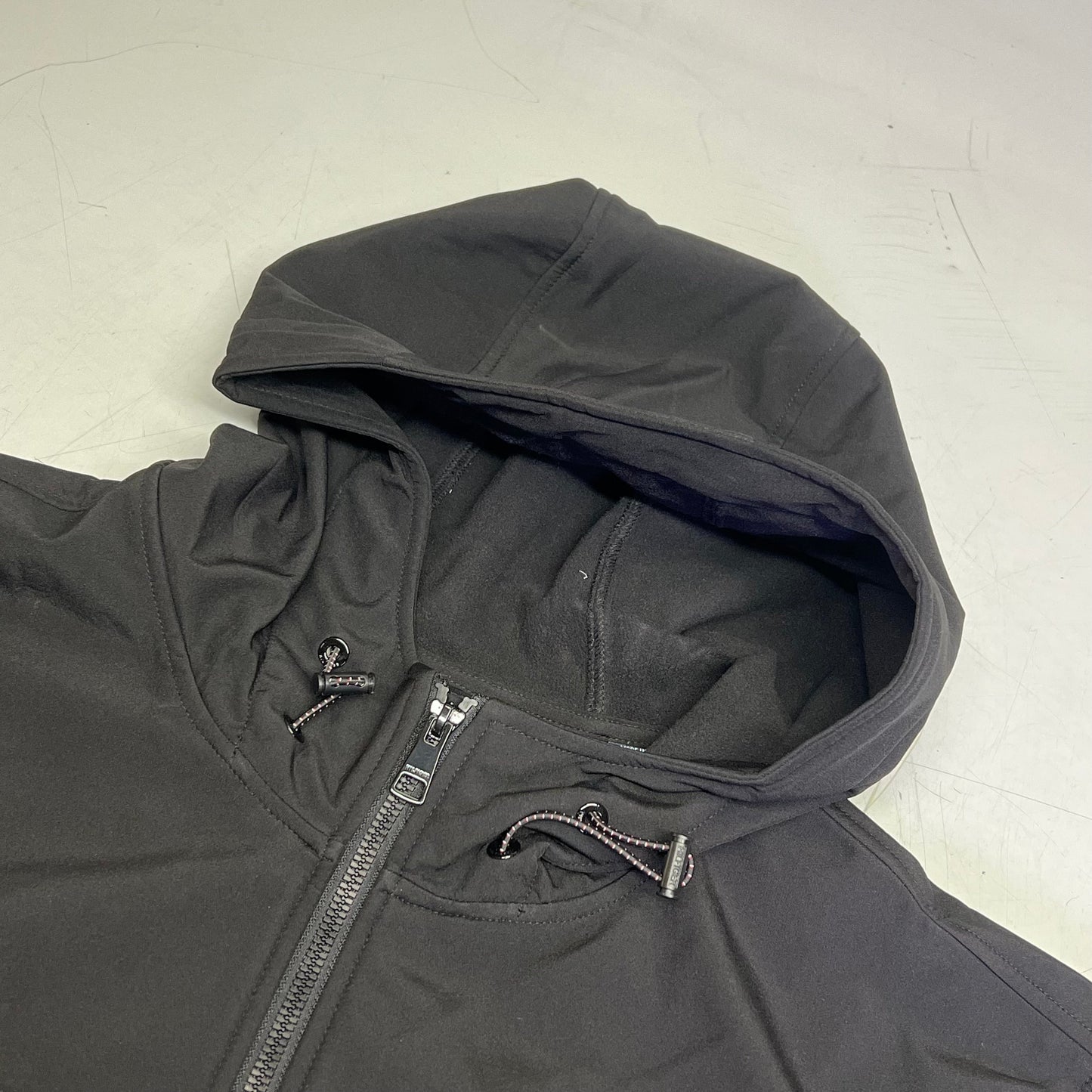 ZA@ TOMMY HILFIGER Water Resistant Coat Jacket Full Zip Men's Sz XXL Black 159AP947 A