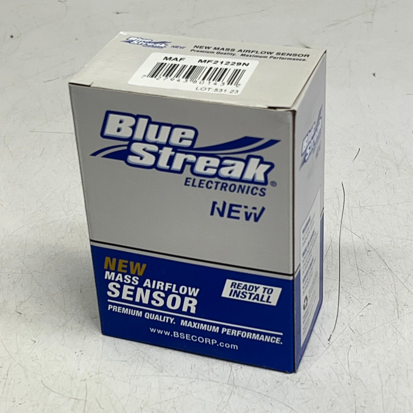 BLUE STREAK Mass Airflow Sensor Clamp on for Dodge & Ram Vehicles  MF21229N